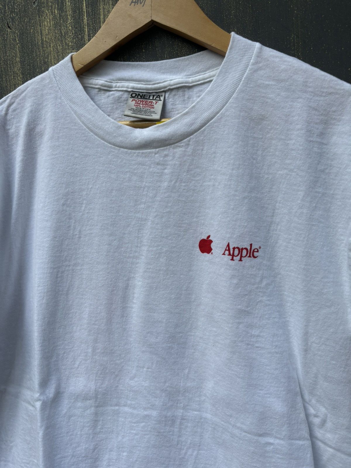 Apple × Mackintosh × Vintage RARE! Vintage 90’s Apple Art Promo Mac OS Size US L / EU 52-54 / 3 - 5 Thumbnail