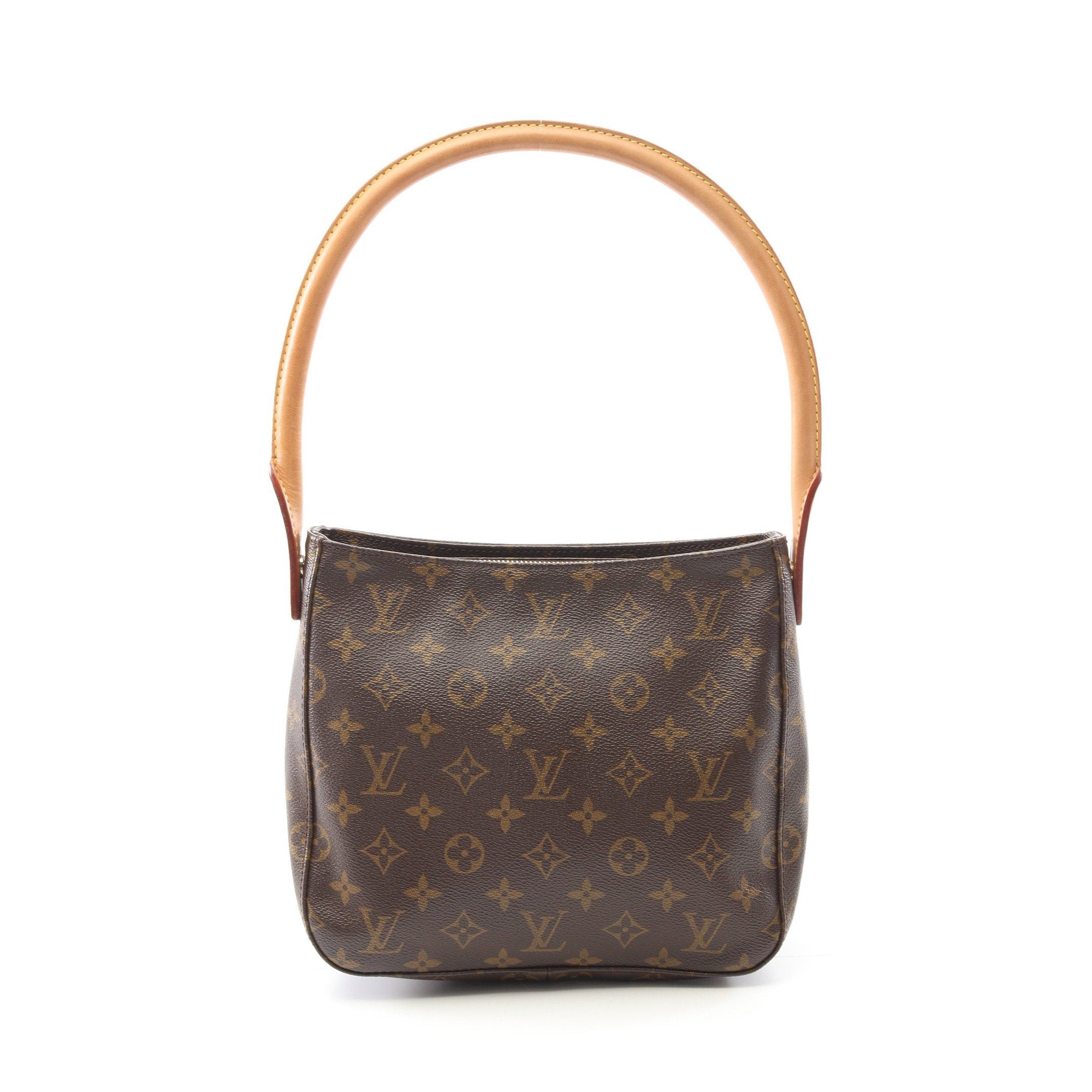 Louis Vuitton Louis Vuitton Looping Mm Monogram Shoulder Bag Leather Brown Size ONE SIZE - 1 Thumbnail