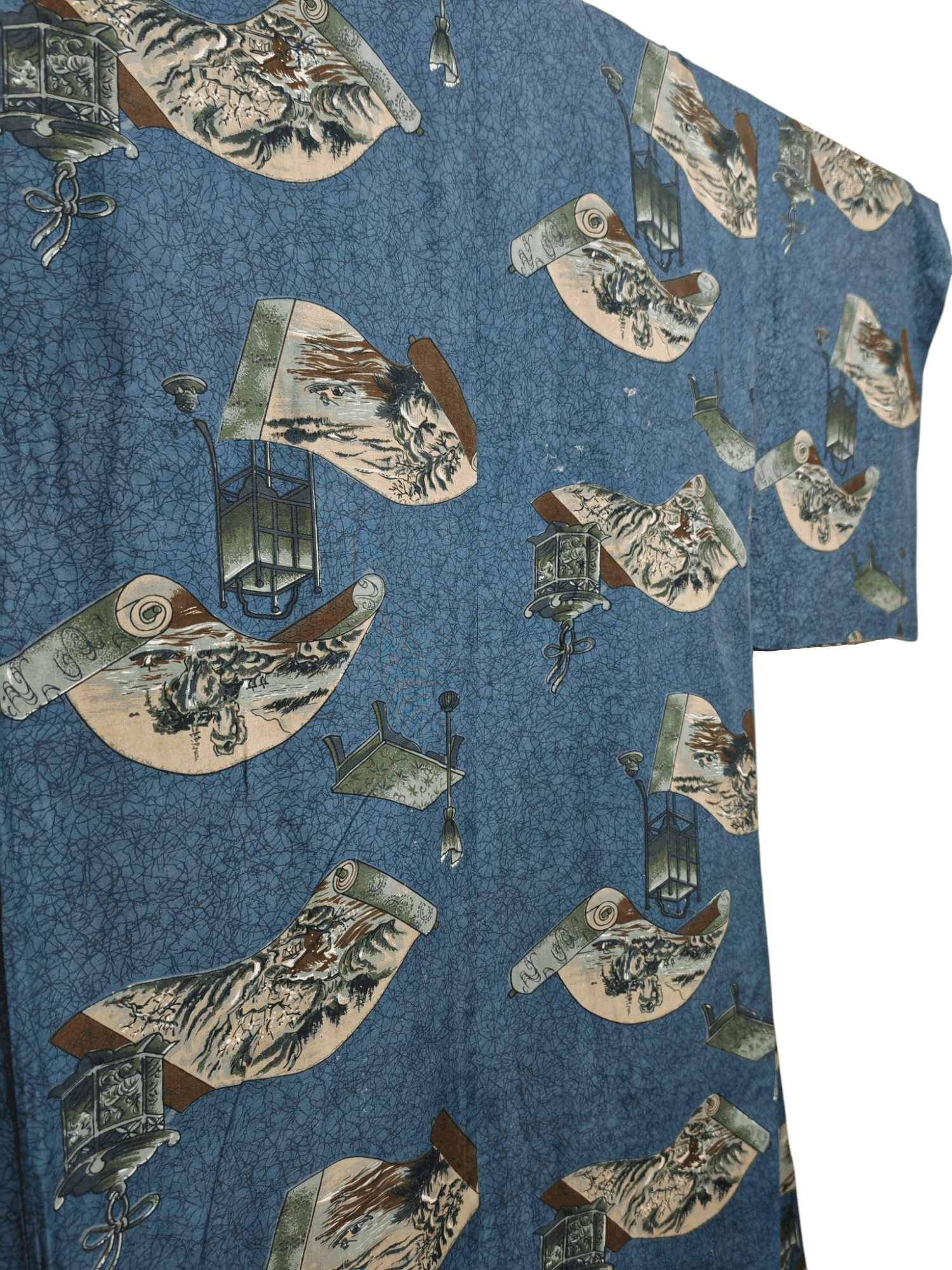 Japanese Brand × Vintage Vintage Japanese Kimono Nagajuban Robe Kimono Dress Size US L / EU 52-54 / 3 - 6 Thumbnail
