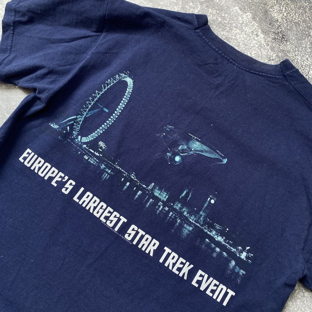Other Vintage Star Trek Europe Event 2012 graphic logo band tee Size US M / EU 48-50 / 2 - 6 Thumbnail