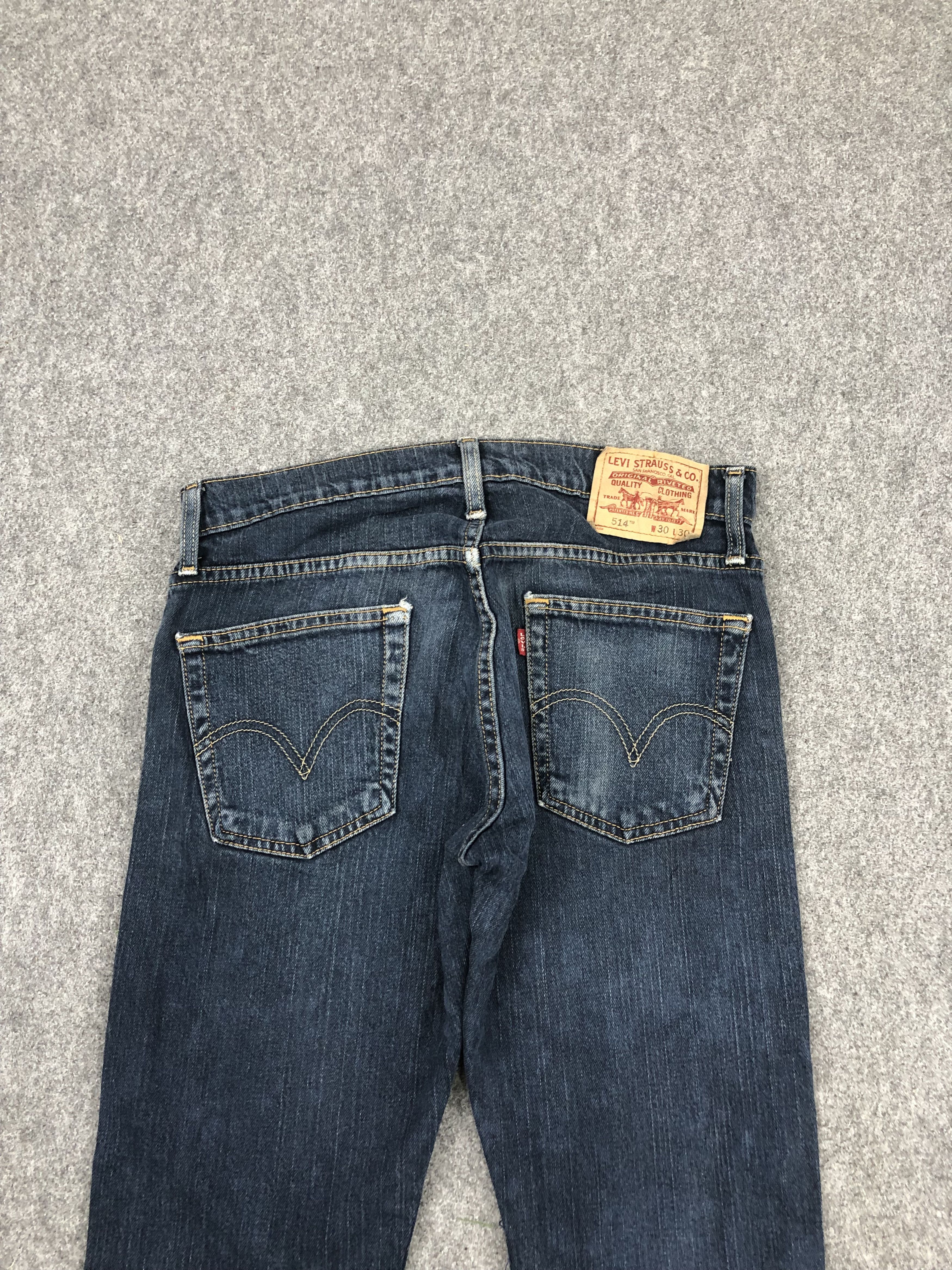 Levi's Vintage Levis 514 Blue Denim Jeans DPP0250 Size US 31 - 4 Thumbnail