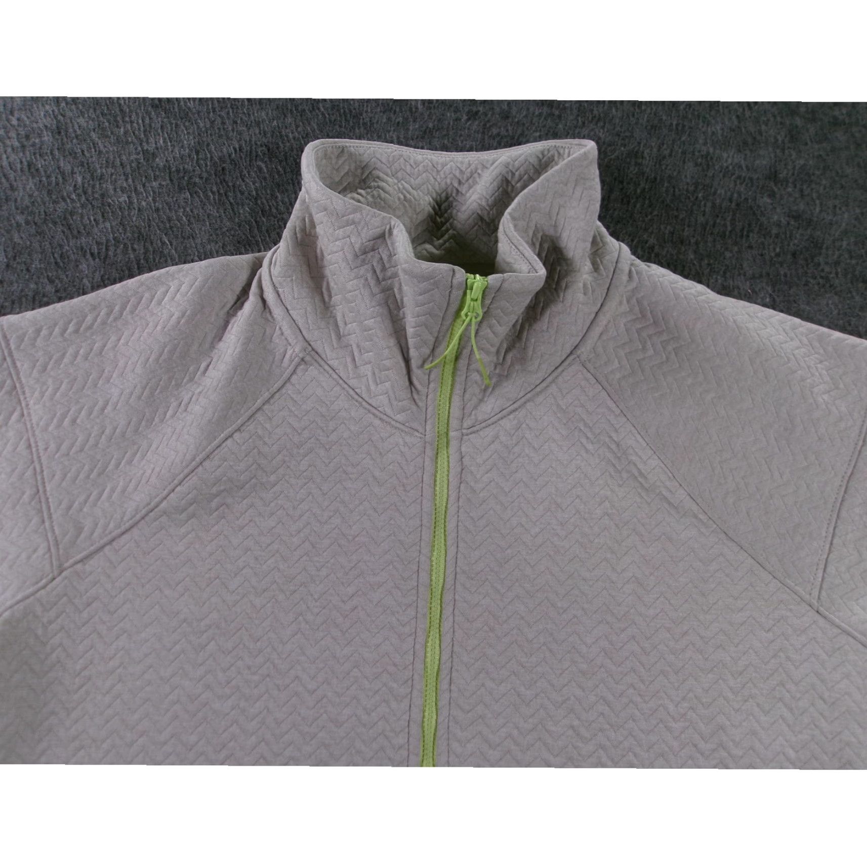 Vintage LL Bean Sweatshirt Women Medium Petite Flex Forward Quilted Half Zip Pullover Size M / US 6-8 / IT 42-44 - 2 Thumbnail