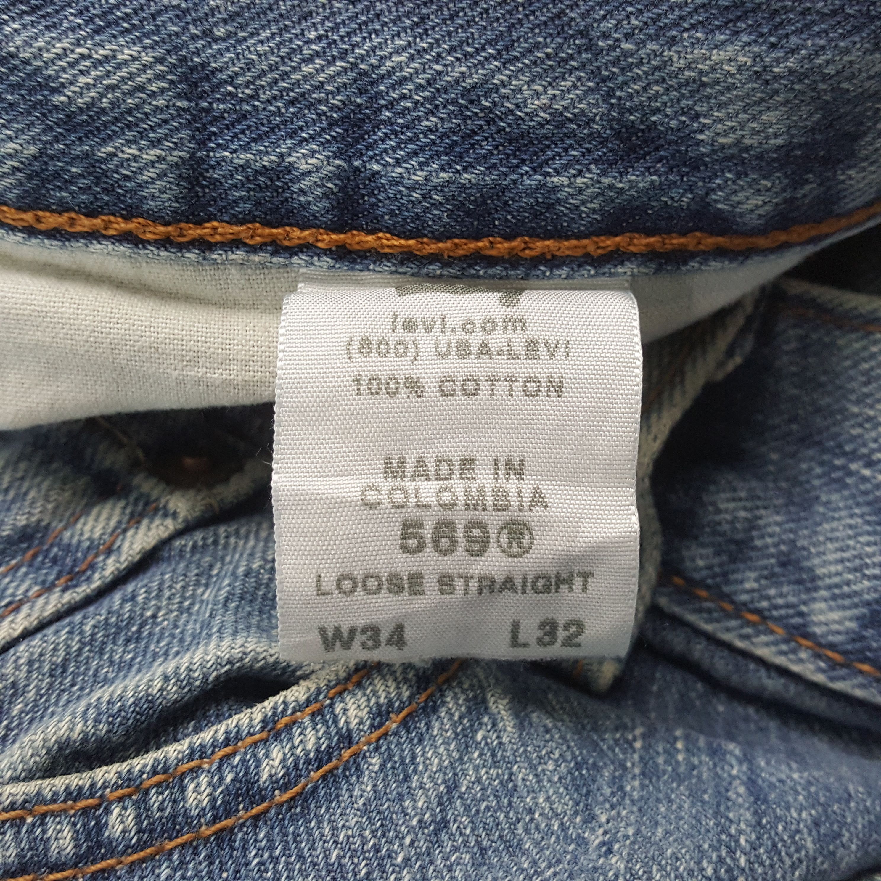 Levi's × Vintage Levi's Streetwear Style Distressed Denim Jeans Size US 33 - 8 Thumbnail