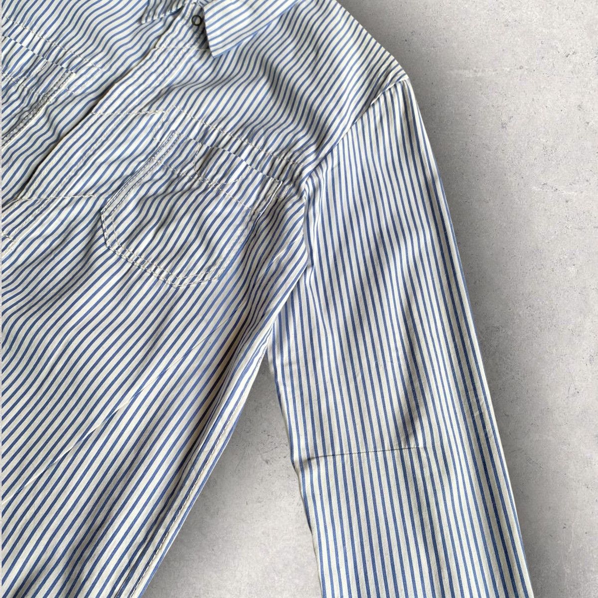 Number (N)ine Fall08 (My Own Private Portland) Dart Striped Shirt Look 8 Size US M / EU 48-50 / 2 - 4 Thumbnail