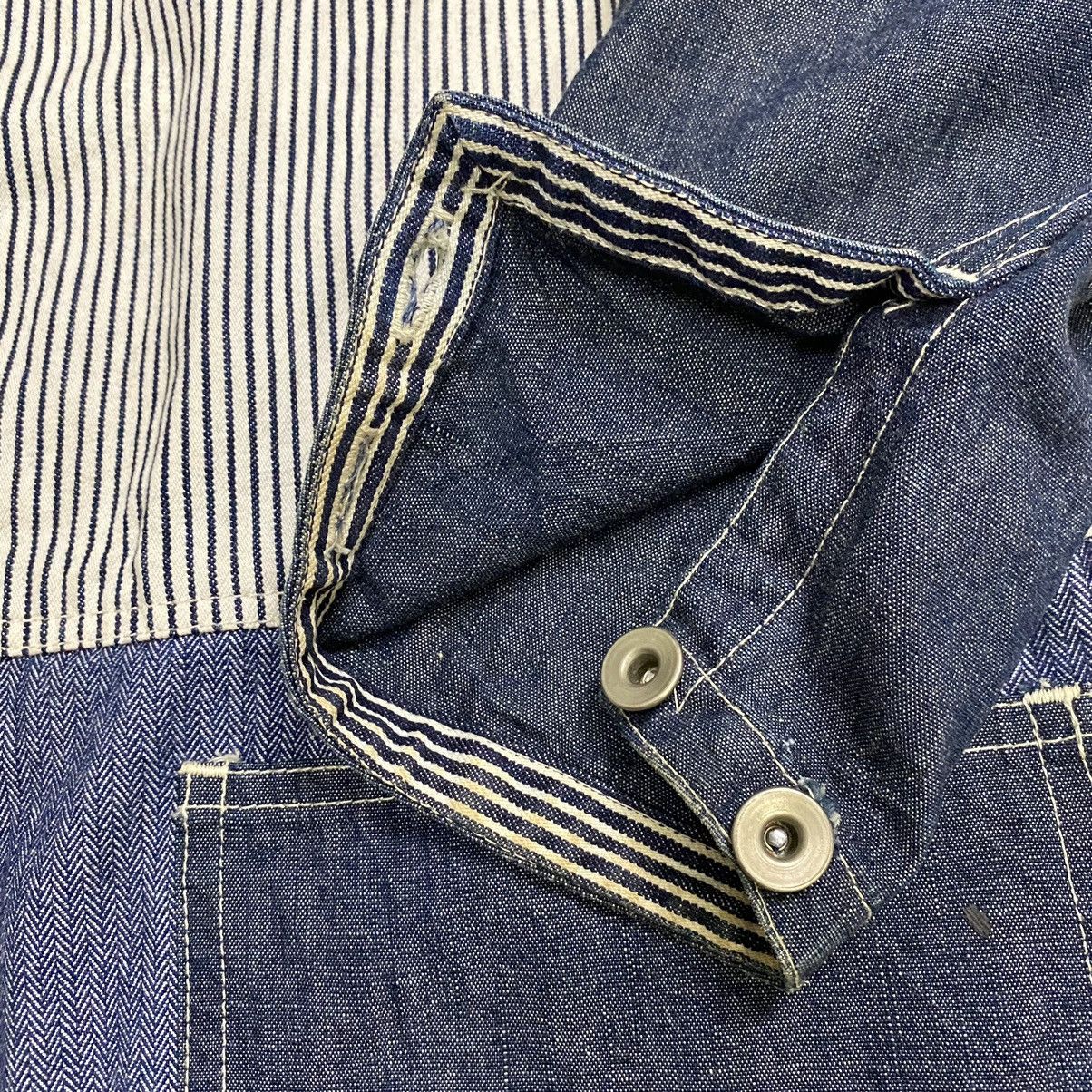 Sugar Cane Sugar Cane Coverall Denim Jacket Crazy Pattern Size US M / EU 48-50 / 2 - 17 Thumbnail