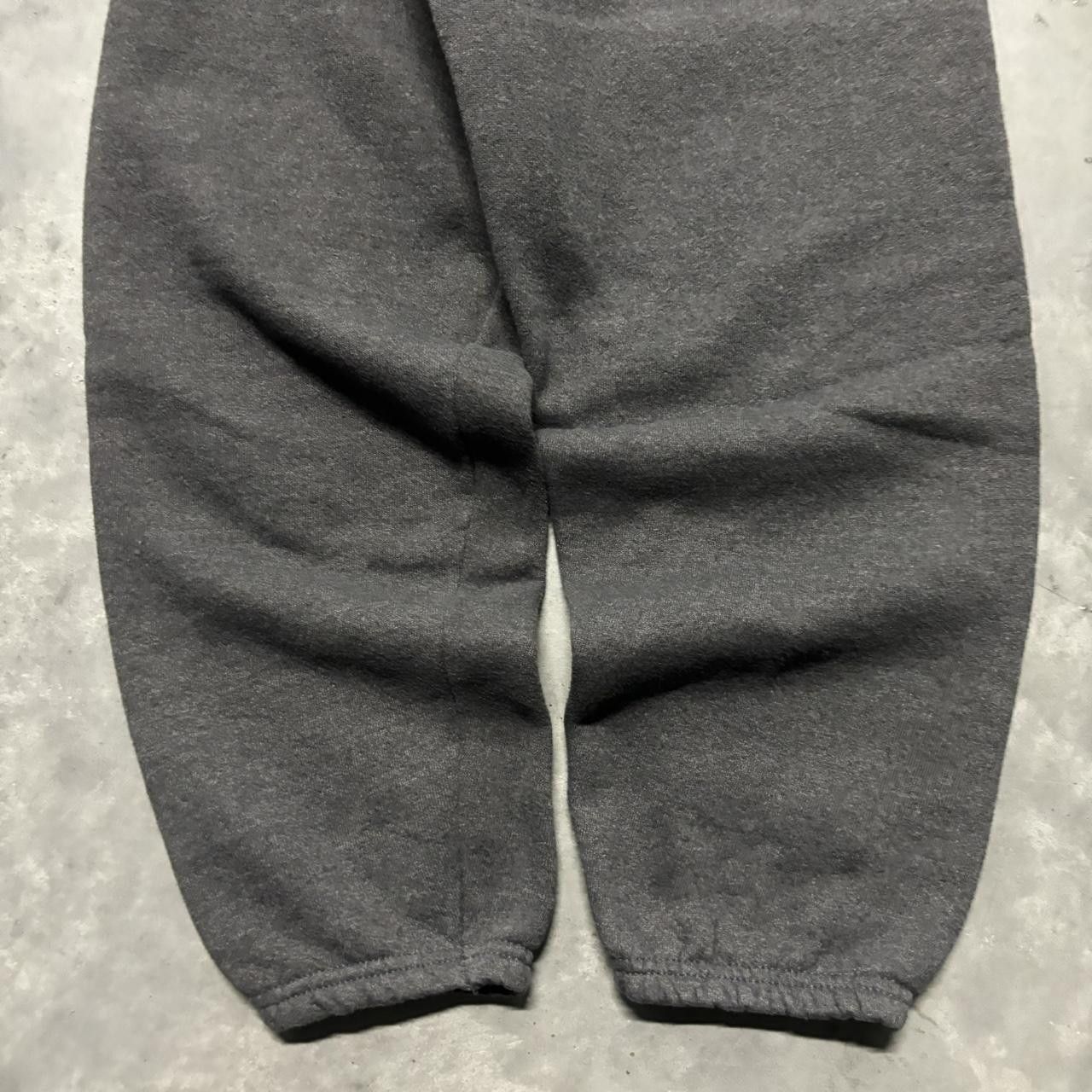 Japanese Brand × Vintage Crazy Vintage 90s Dark Grey Essential Sweatpants! Size US 28 / EU 44 - 5 Thumbnail