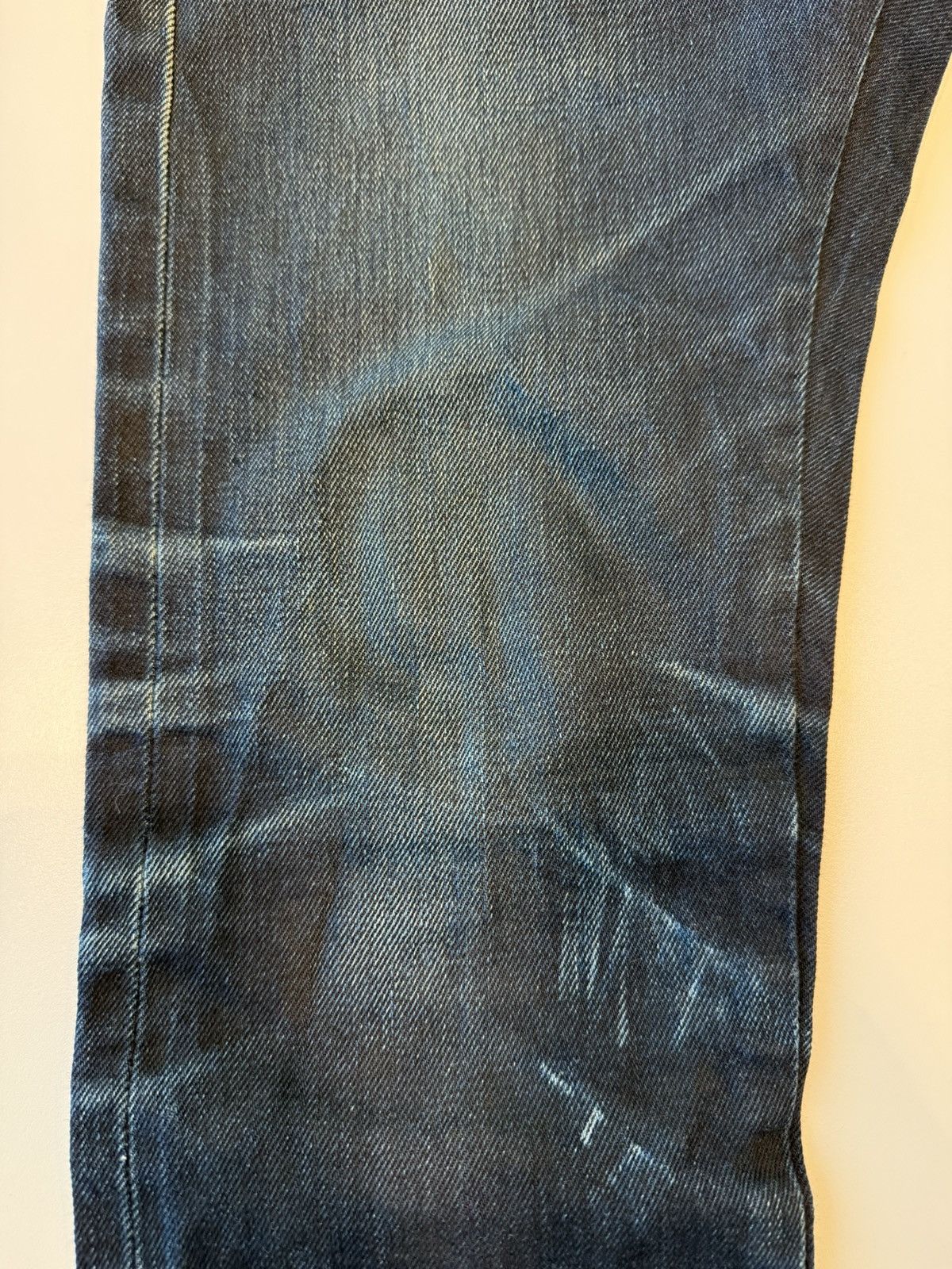 Naked & Famous Selvedge x Umi ink coated, perfectly worn patina Size US 33 - 4 Thumbnail