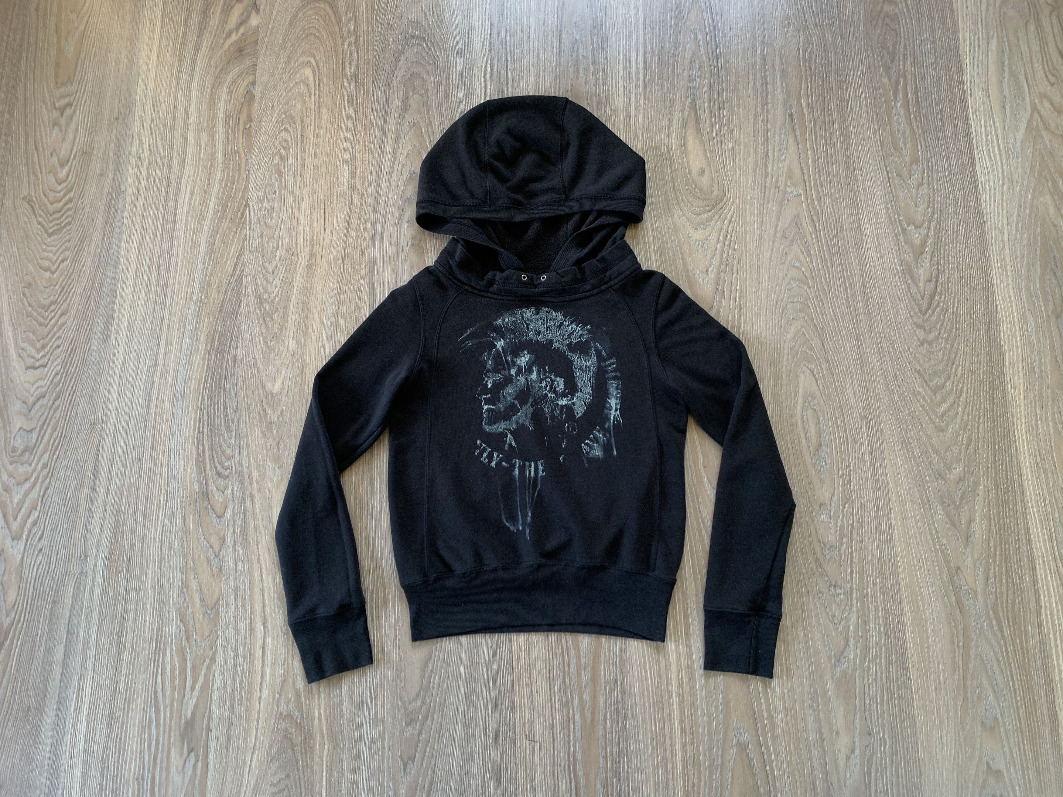 Diesel × Vintage Vintage Diesel Big Logo Womens Hoodie Size XS / US 0-2 / IT 36-38 - 1 Thumbnail
