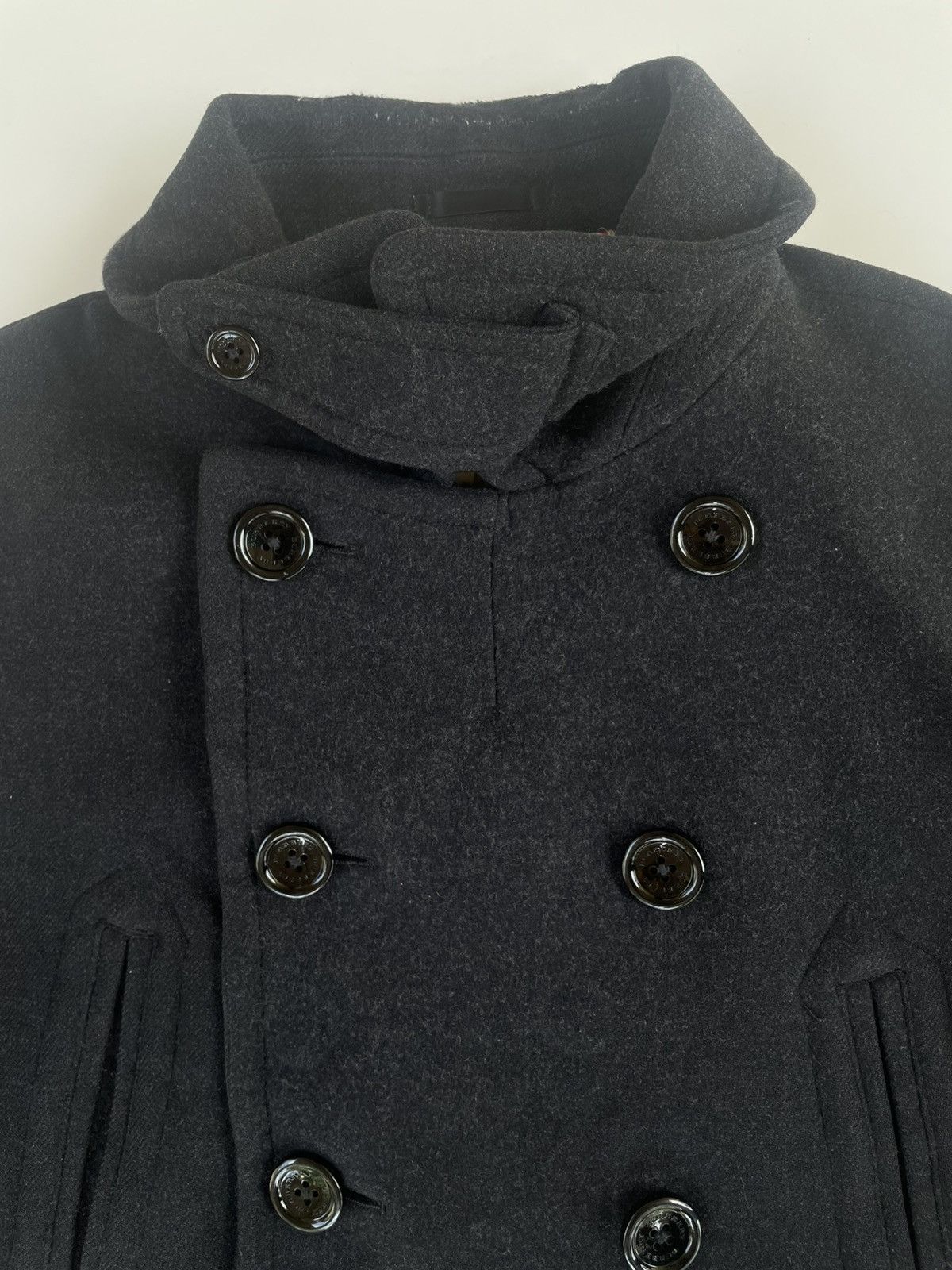 Burberry Burberry London Wool Pea Coat/Jacket Size US L / EU 52-54 / 3 - 7 Thumbnail