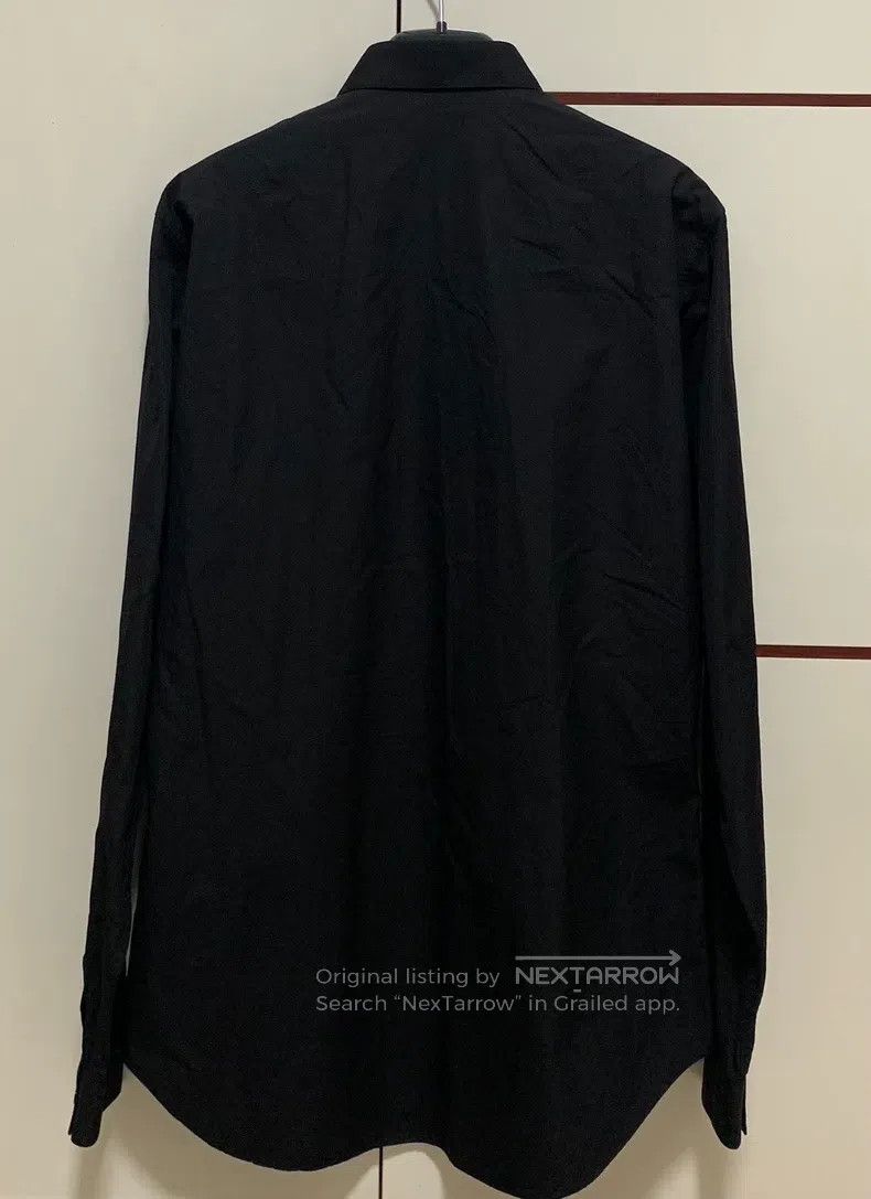 Dior Dior Size 39 Black Chest Iron Ring Shirt i Size US L / EU 52-54 / 3 - 2 Thumbnail