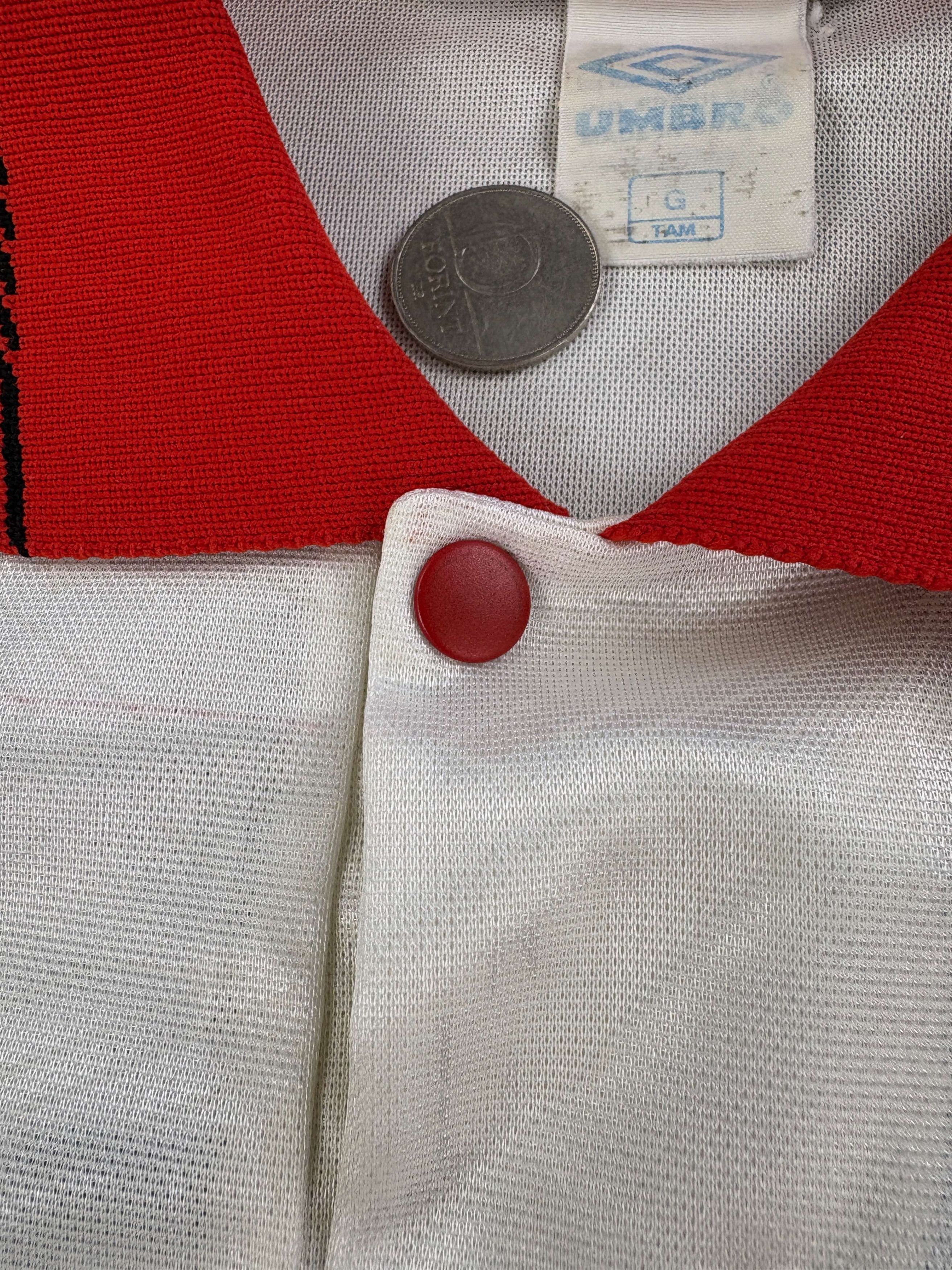 Umbro Flamengo 1993-95 Umbro away football jersey shirt size G Size US L / EU 52-54 / 3 - 4 Thumbnail