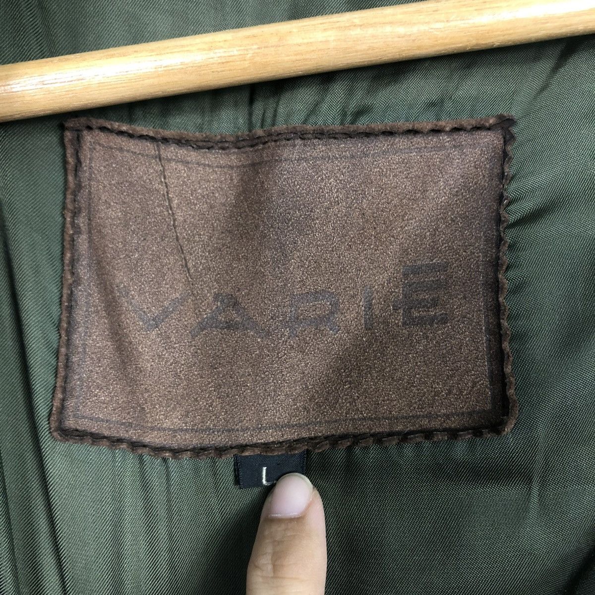 Japanese Brand 🔥VINTAGE BIKER LEATHER JACKET BLANKET VARIE ISSEY MIYAKE Size US L / EU 52-54 / 3 - 21 Thumbnail