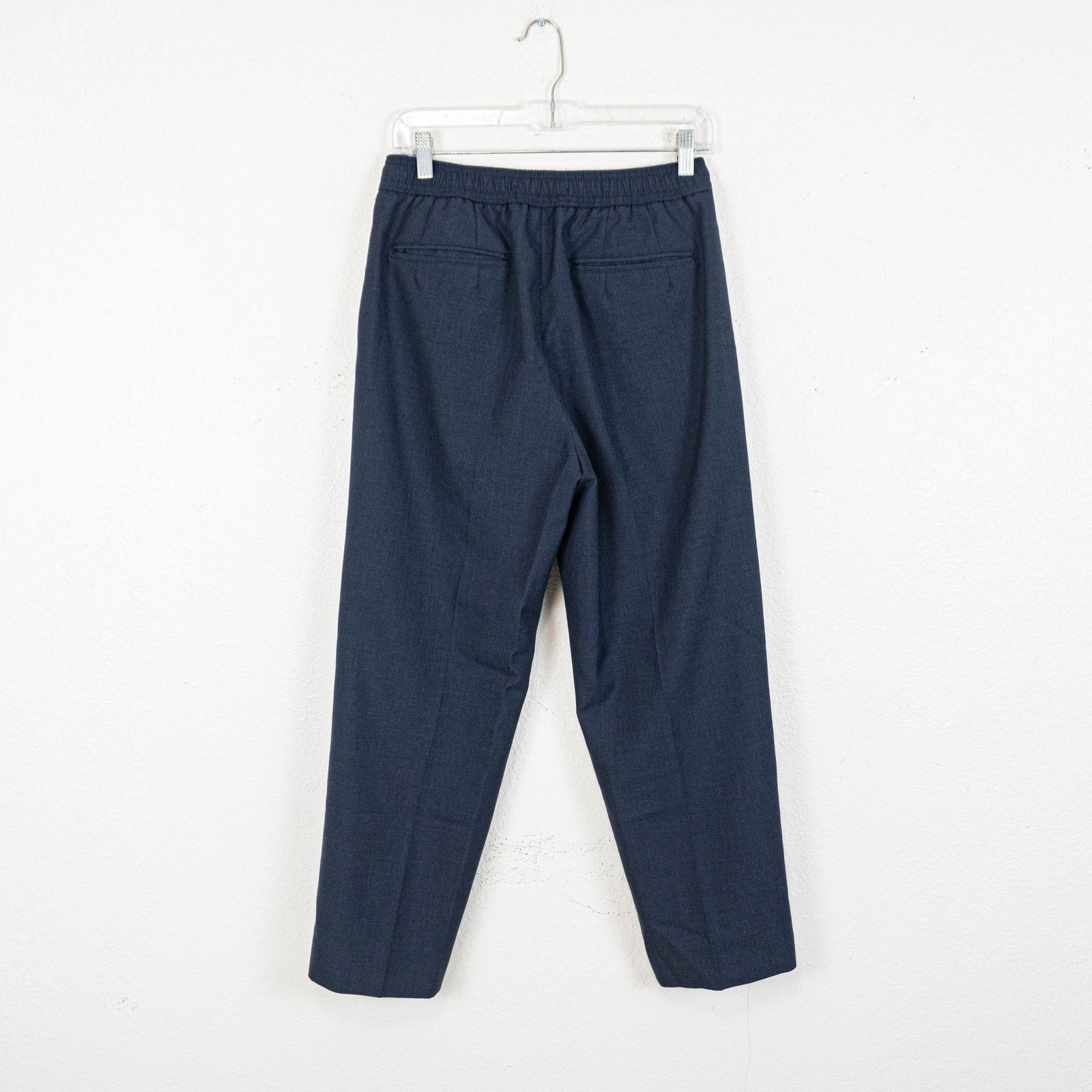 Other Cellar Door BALLET Pleated Trouser Pants Navy Wool blend 44 Size US 28 / EU 44 - 4 Thumbnail