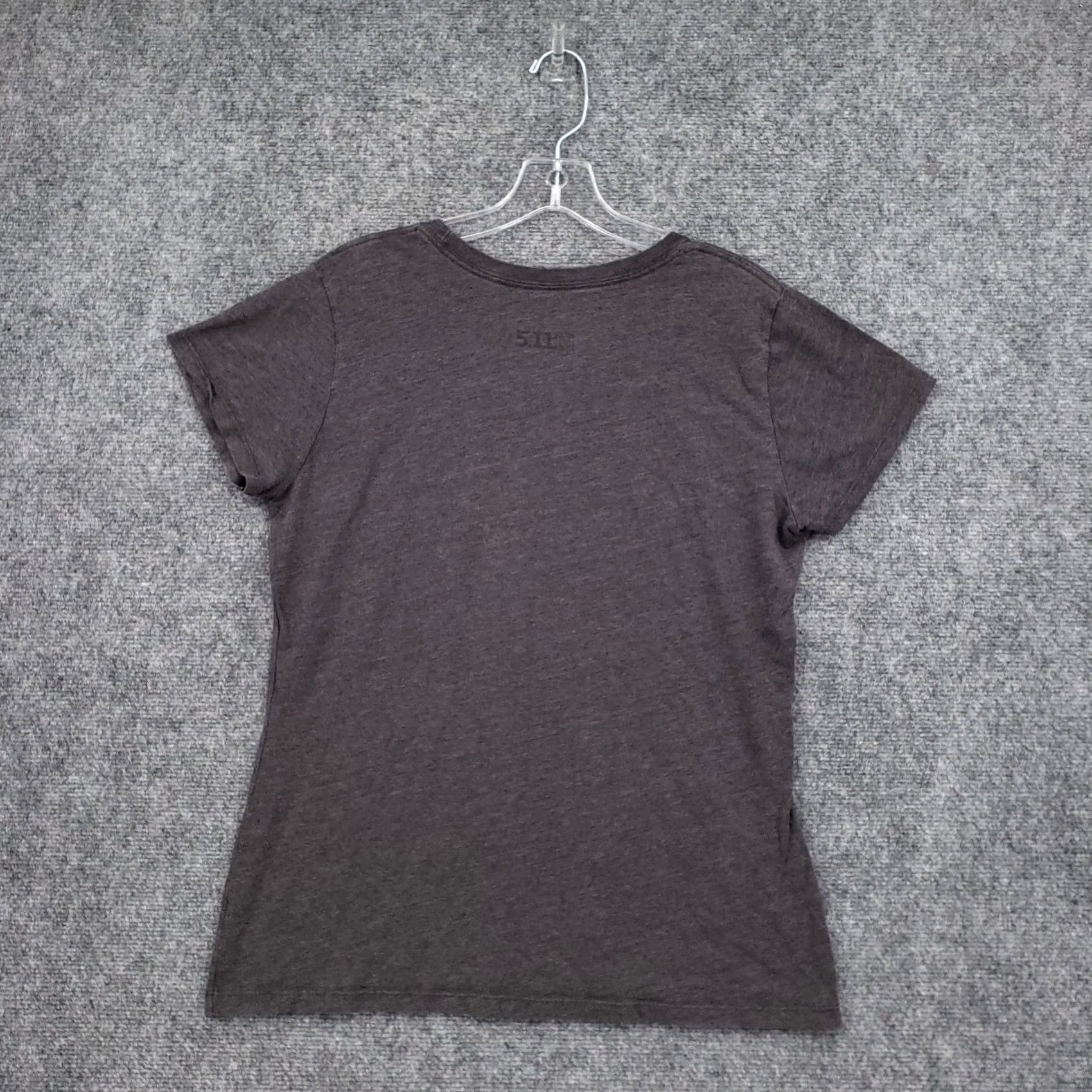Vintage 5.11 Tactical T Shirt Womens XL Gray Cap Sleeve Pullover Crew Neck Casual Travel Shirt Ladies XL Grey Size XL / US 12-14 / IT 48-50 - 2 Thumbnail