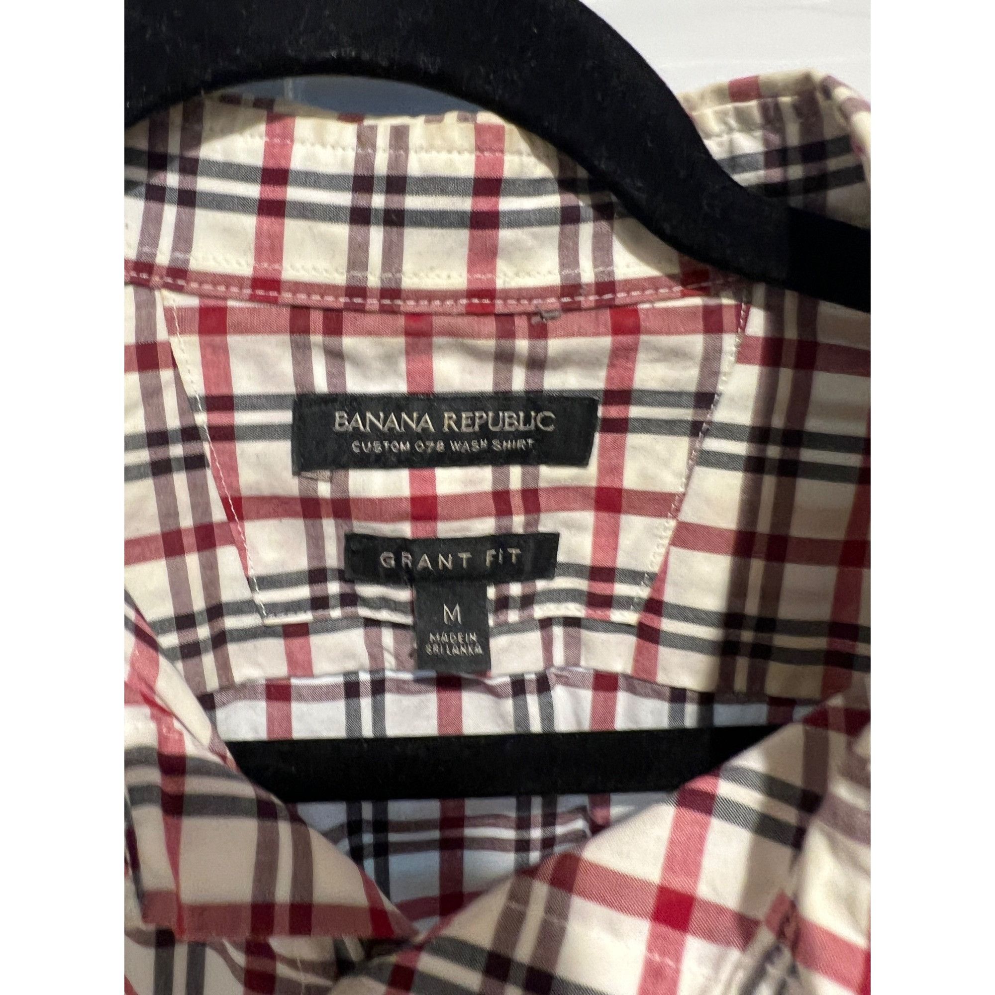 Banana Republic Banana Republic Grant Fit Long Sleeve Button Up Shirt - Size Size US M / EU 48-50 / 2 - 2 Thumbnail