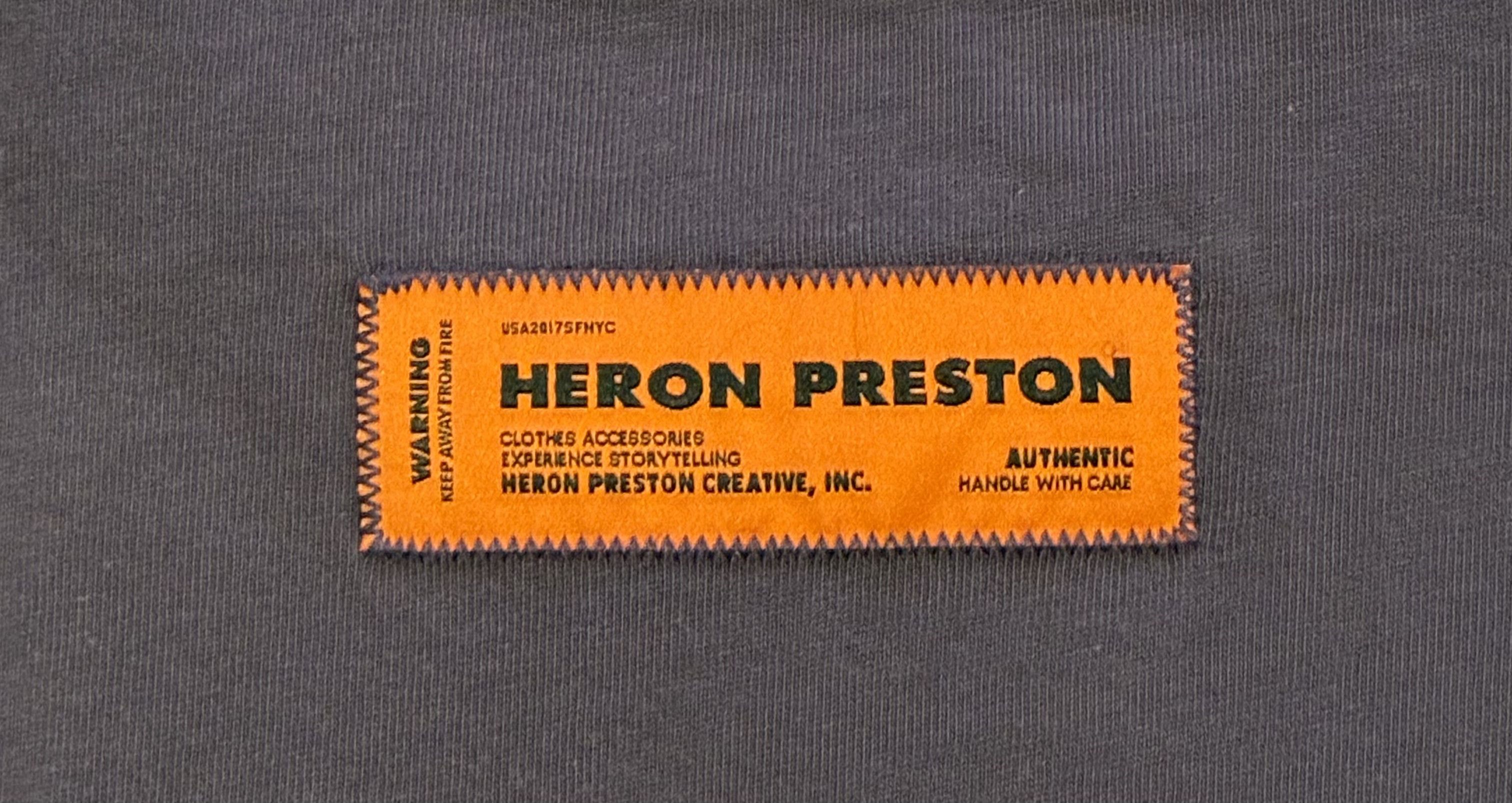 Heron Preston Heron Preston Censored Heron Tee 'Purple' Size US M / EU 48-50 / 2 - 4 Thumbnail