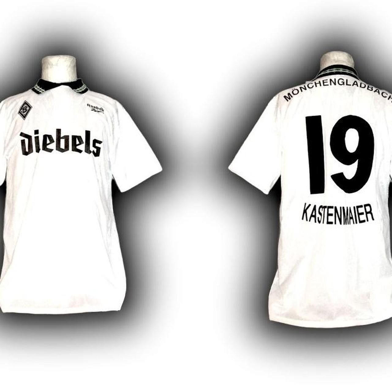 Reebok Borussia Monchengladbach Germany 1995 1996 Home Shirt Jersey Size US L / EU 52-54 / 3 - 1 Thumbnail