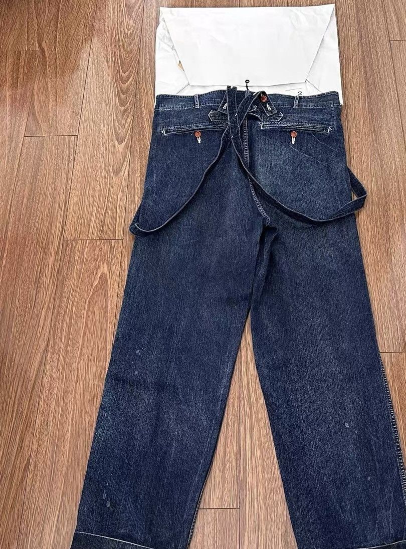 Visvim VISVIM SS CAMUS BRACES PANTS WD DRY DENIM Size US 32 / EU 48 - 2 Thumbnail