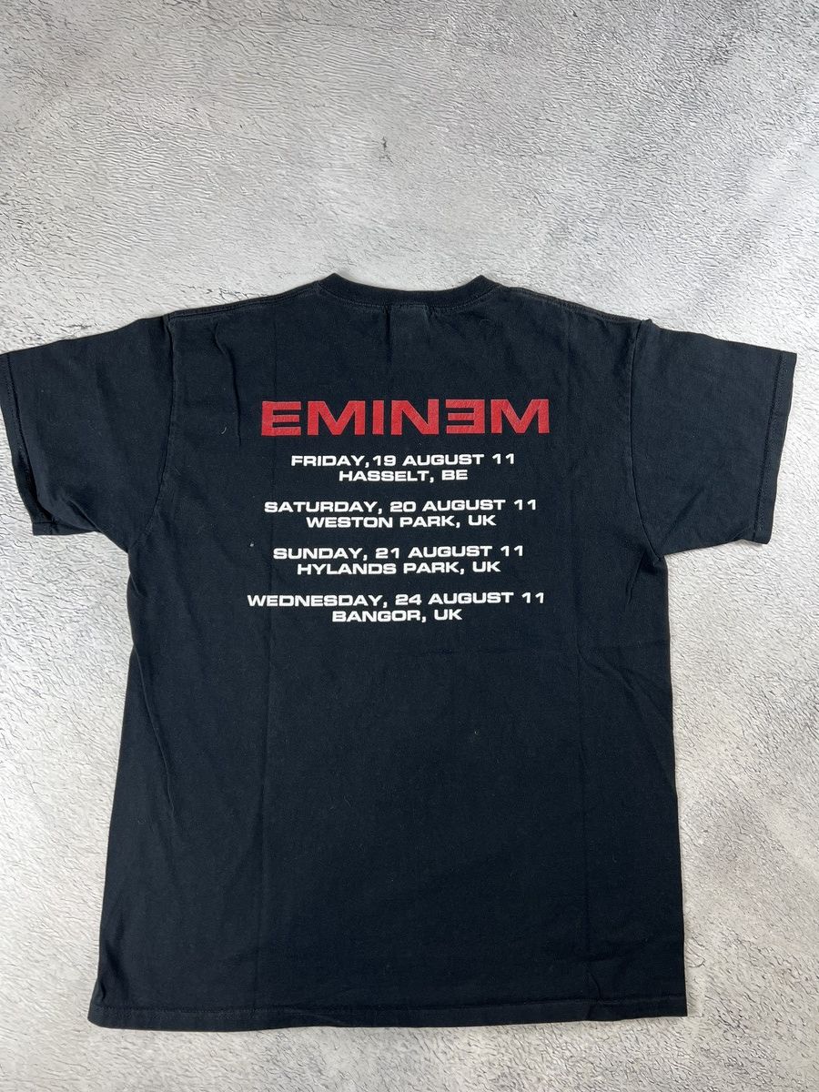 Band Tees Vintage licensed EMINEM Tour t shirt big logo Size US L / EU 52-54 / 3 - 2 Thumbnail