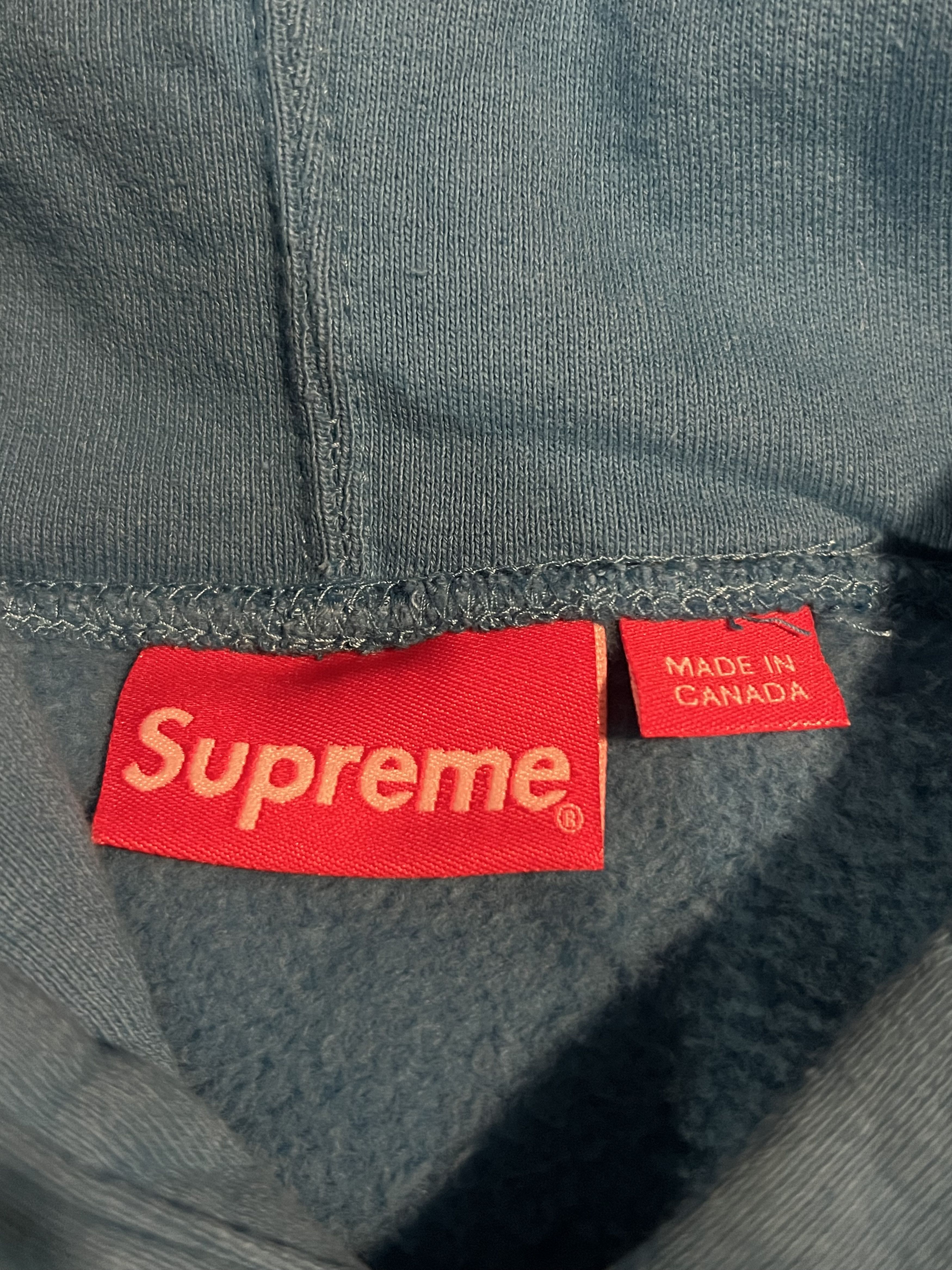 Supreme Supreme Bright Royal Cat in the Hat Hooded Sweatshirt Medium Size US M / EU 48-50 / 2 - 4 Thumbnail