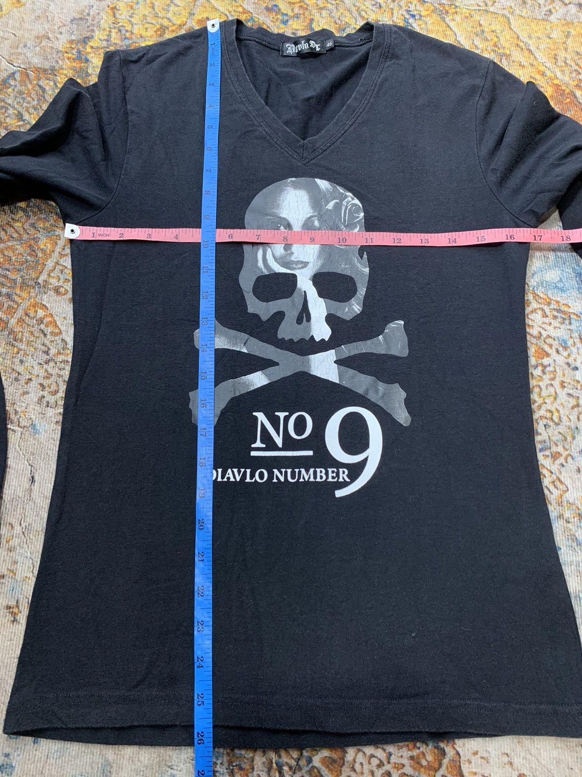 If Six Was Nine DIAVLO NUMBER 9 SKULL STYLE Size US M / EU 48-50 / 2 - 6 Thumbnail