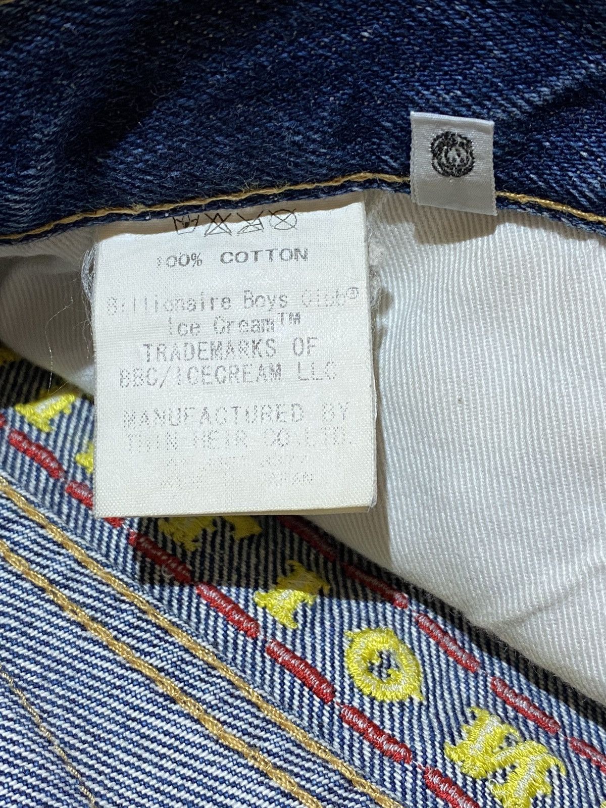 Billionaire Boys Club × Icecream BBC ICE CREAM ASTRO RAYGUN SELVEDGE DENIM PANTS Size US 32 / EU 48 - 12 Thumbnail
