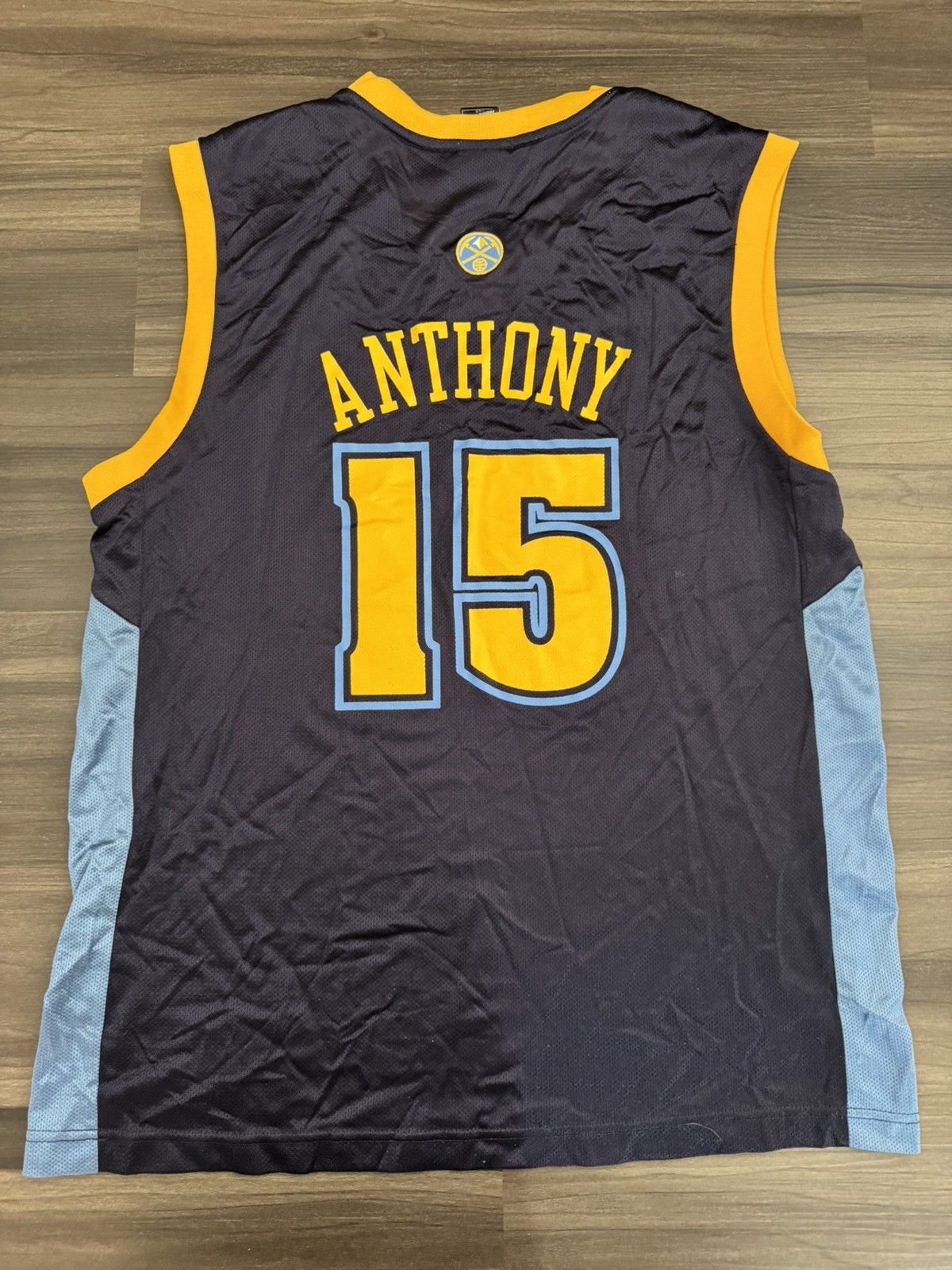 Reebok Denver Nuggets Carmelo Anthony #15 NBA Alternate Jersey Size US L / EU 52-54 / 3 - 8 Thumbnail