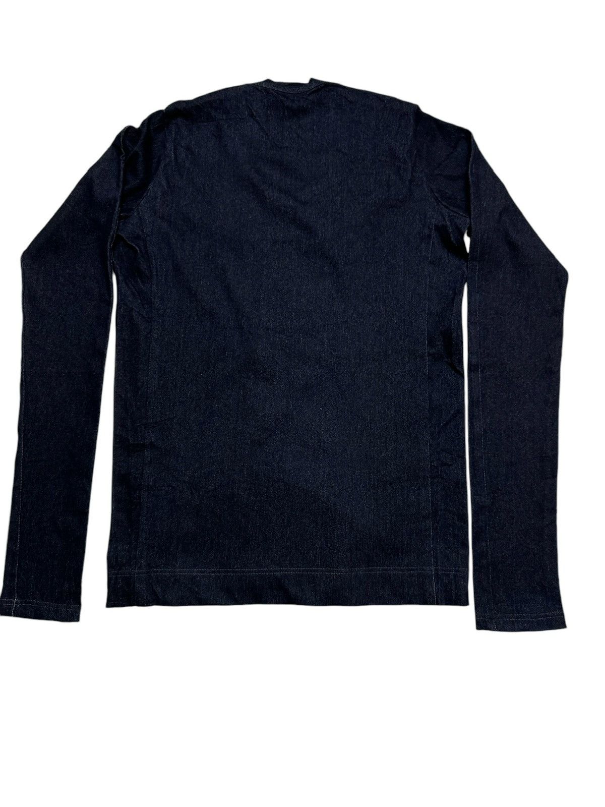 Japanese Brand × Julius julius_7 2010 goth ik; denim overshirt jacket sample Size US M / EU 48-50 / 2 - 4 Thumbnail