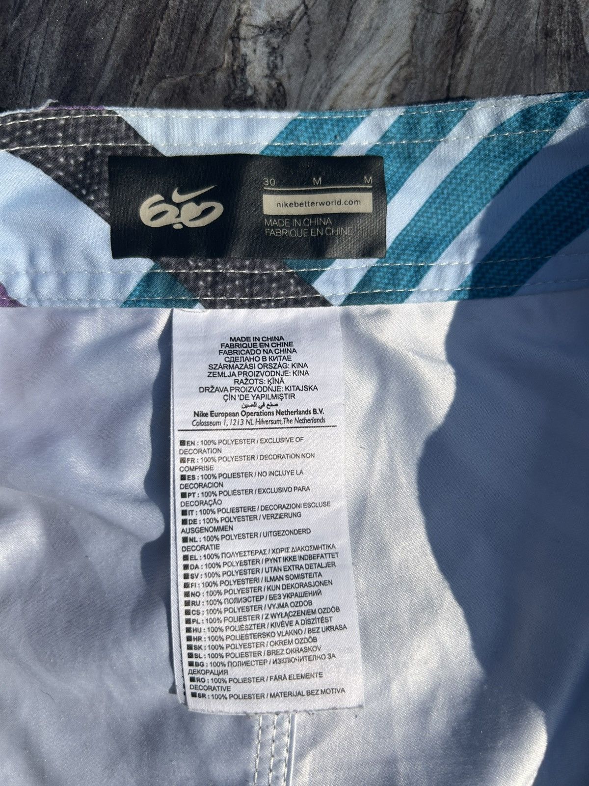 Nike Nike 6.0 Swimwear Beach Shorts Pool Pants Print Size M / 30 Size US 30 / EU 46 - 11 Thumbnail
