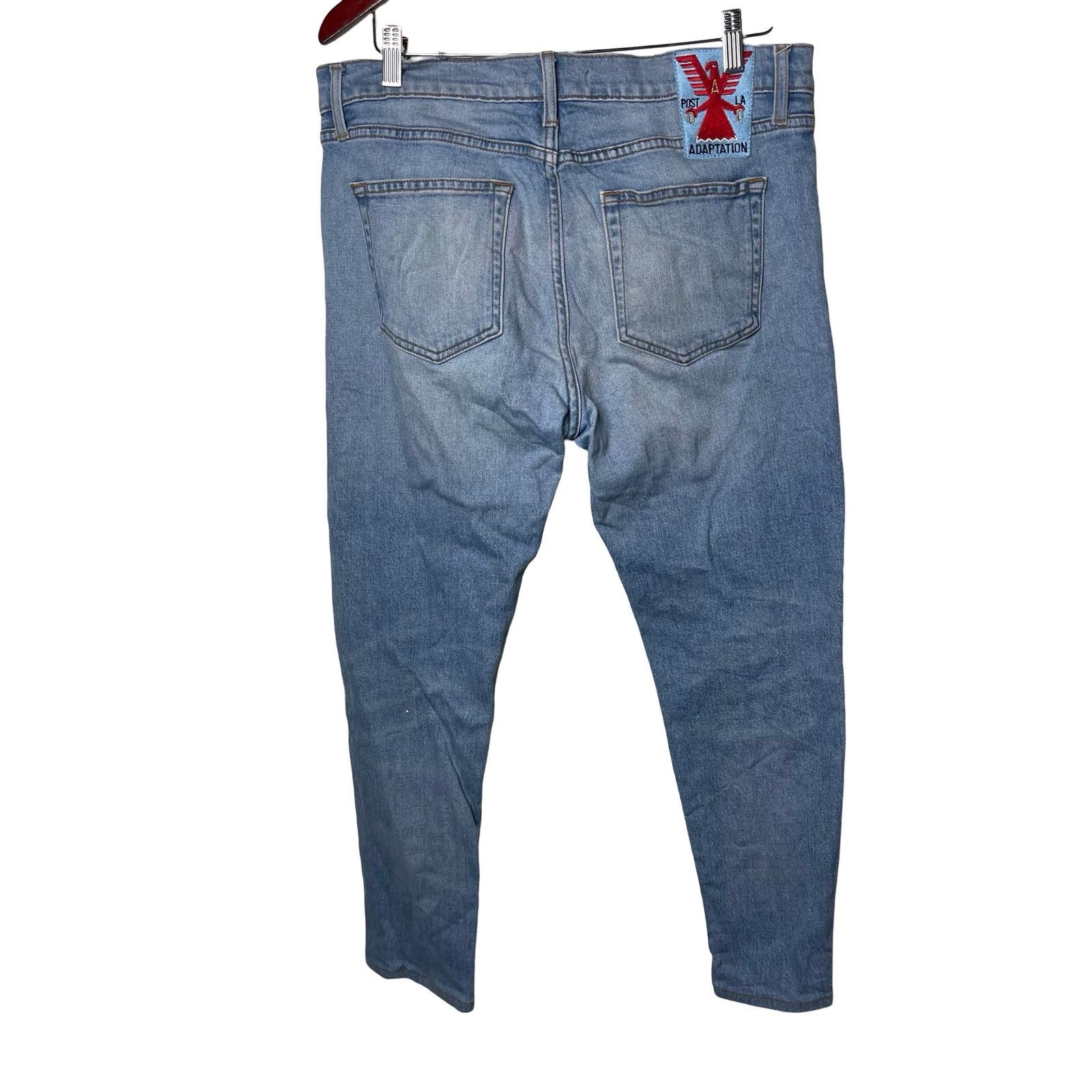 ADAPTATION Adaptation light blue slim leg cropped jeans 34x26 Size US 34 / EU 50 - 2 Thumbnail