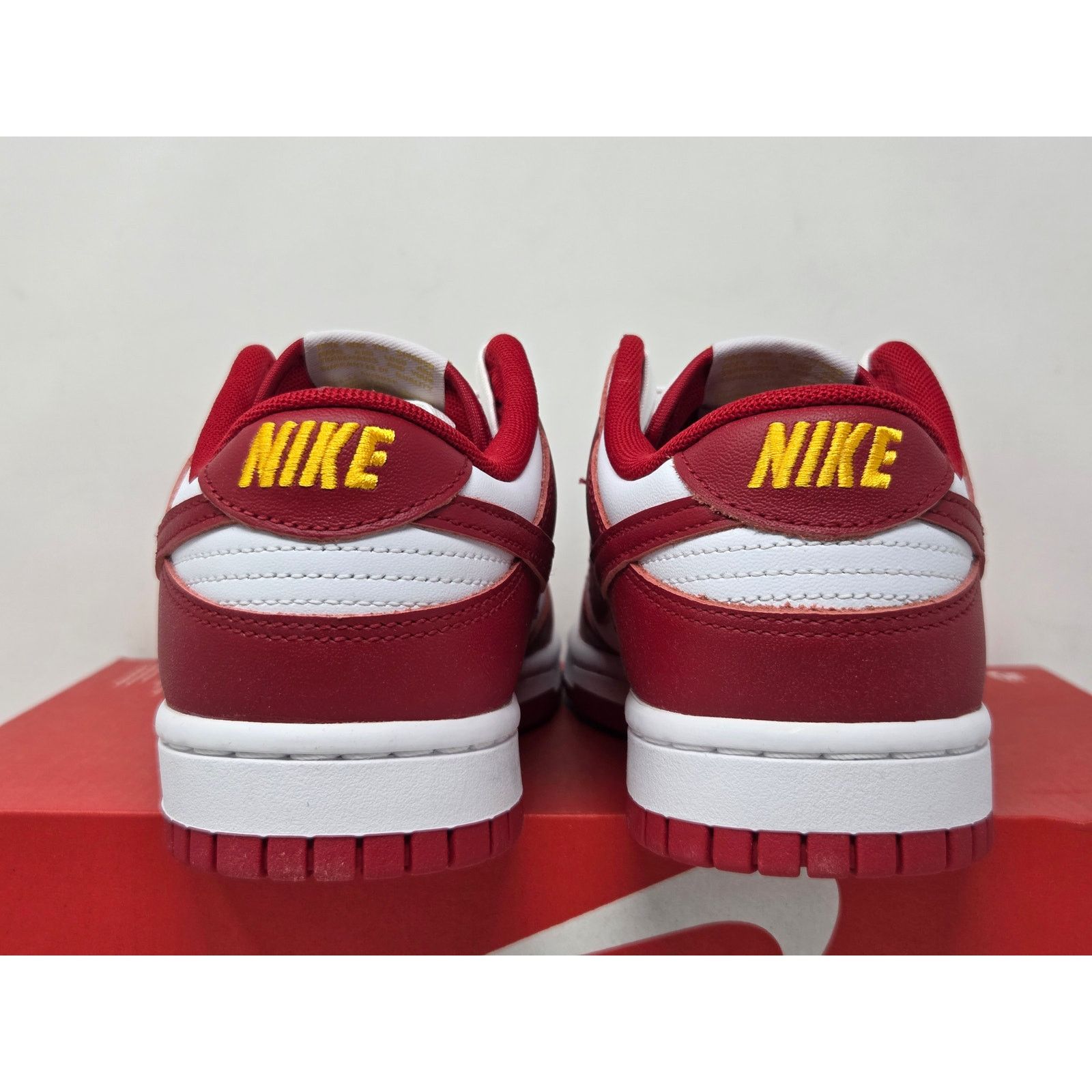 Nike DS Nike Dunk Low GYM RED GOLD DD1391-602 Size US 7 / EU 40 - 4 Thumbnail