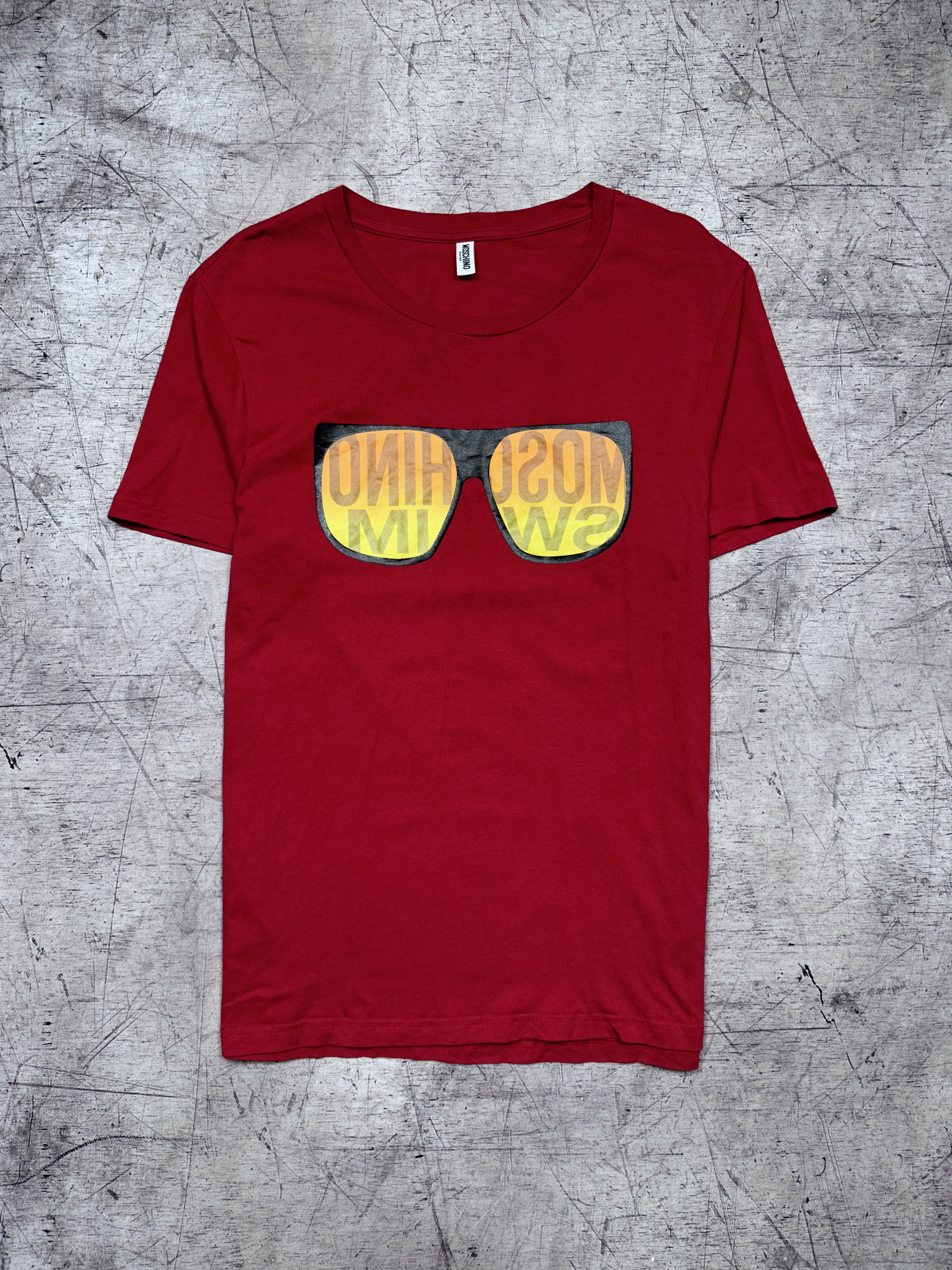 Moschino Moschino Swim Mens Crew Neck T-Shirt Size US L / EU 52-54 / 3 - 1 Thumbnail