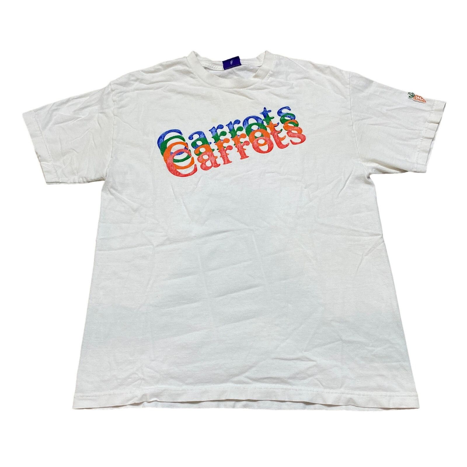 Carrots by Anwar Carrots Carrots by Anwar Carrots Multi Logo T Shirt Large Streetwear Size US L / EU 52-54 / 3 - 1 Thumbnail