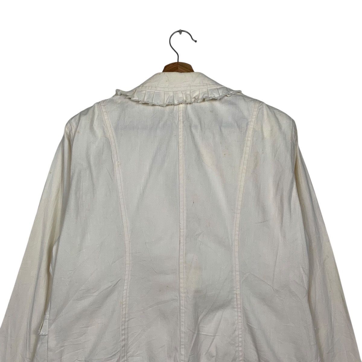 Japanese Brand E.Larin Flower Design Crop Jacket Size S / US 4 / IT 40 - 8 Thumbnail