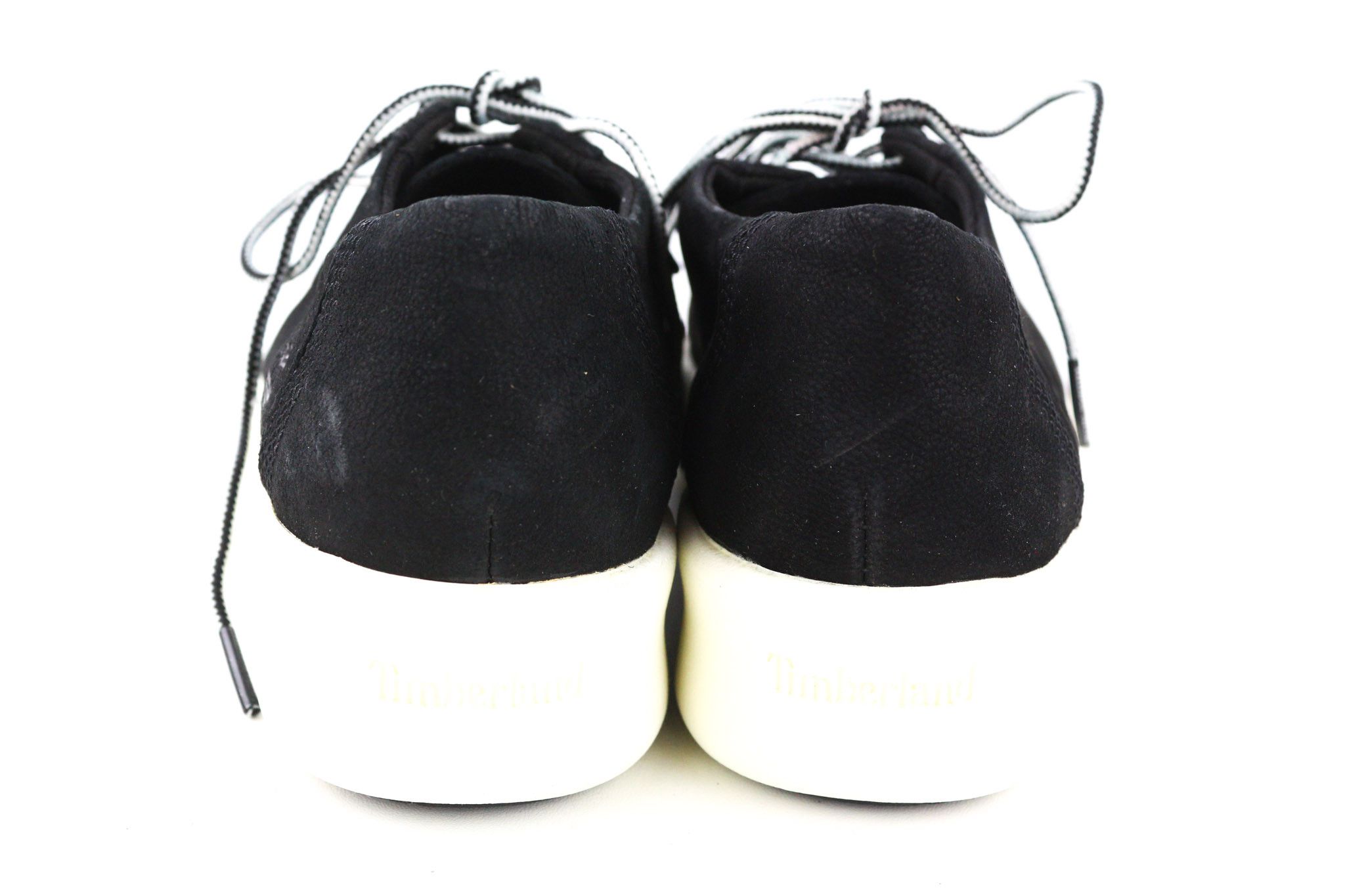 Timberland A1ST6 UK5 Black Leather Low Green Stride Sneakers 79965 Size US 5.5 / IT 35.5 - 7 Thumbnail