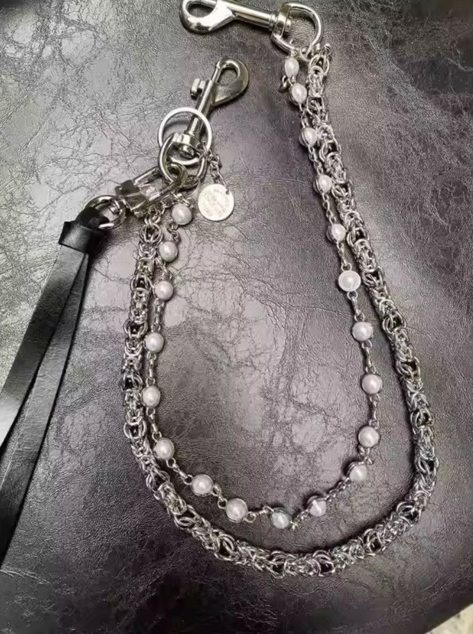 Jewelry 2 Layer Natural Echo Pearled Wallet Chain Size ONE SIZE - 1 Thumbnail