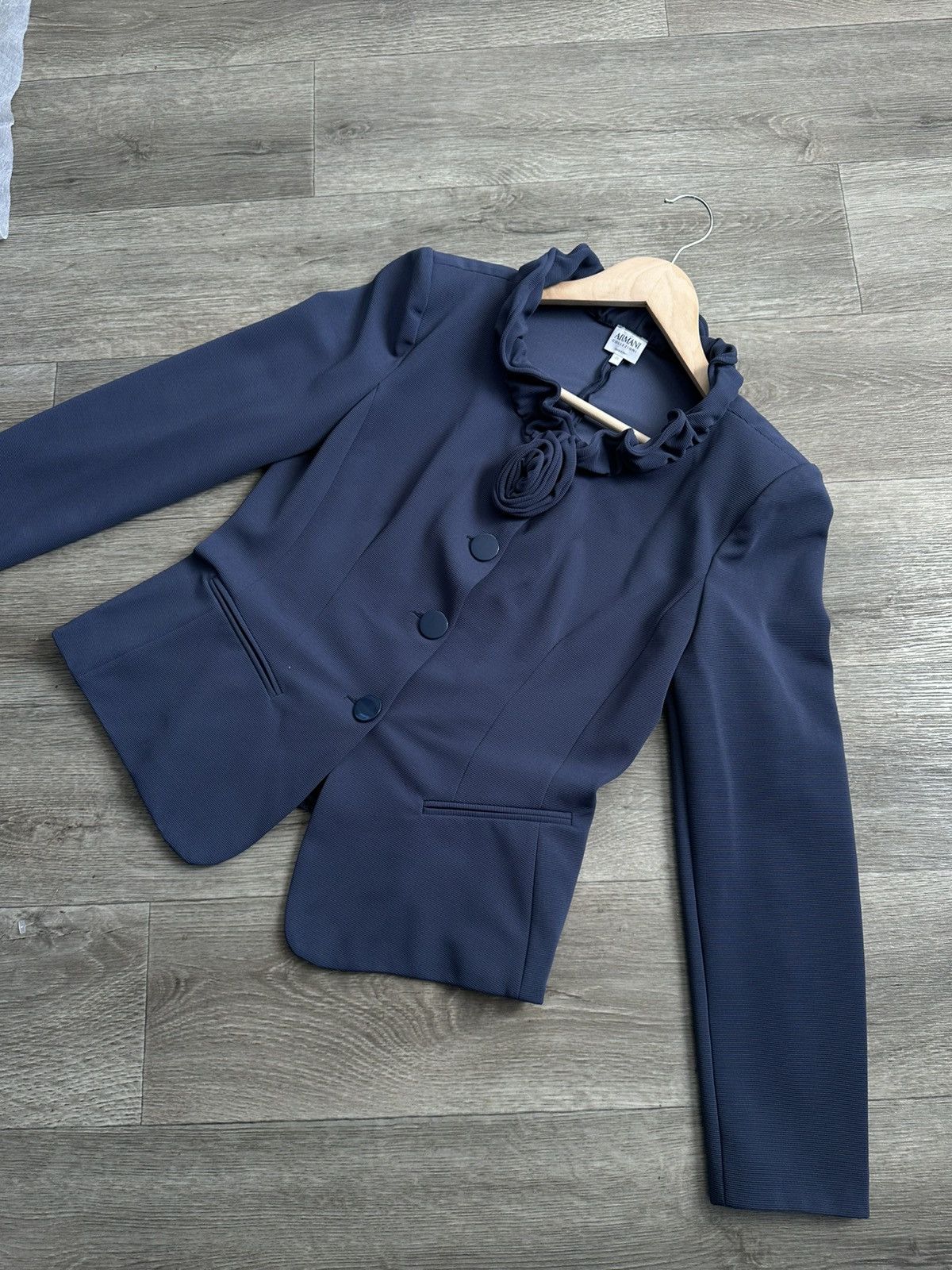 Armani Collezioni 🫧 ARMANI COLLEZIONI BLAZERS WOMEN’S Size L / US 10 / IT 46 - 6 Thumbnail