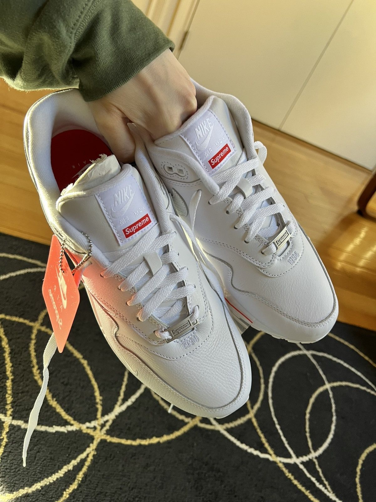 Nike × Supreme Supreme x Nike Air Max 1 (SS25) Size US 10 / EU 43 - 1 Thumbnail