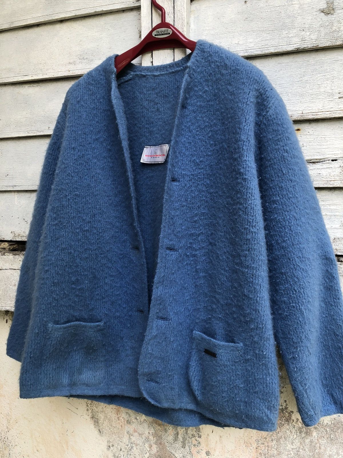 Vintage Vintage Steinbock Mohair None Button Cardigan Size US S / EU 44-46 / 1 - 1 Thumbnail