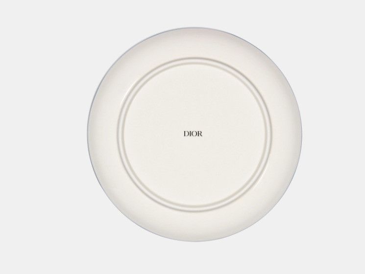 Dior o1w1db10425 HYJ01ME Size: OS / Dinner Plate in Blue & Red Size ONE SIZE - 2 Thumbnail