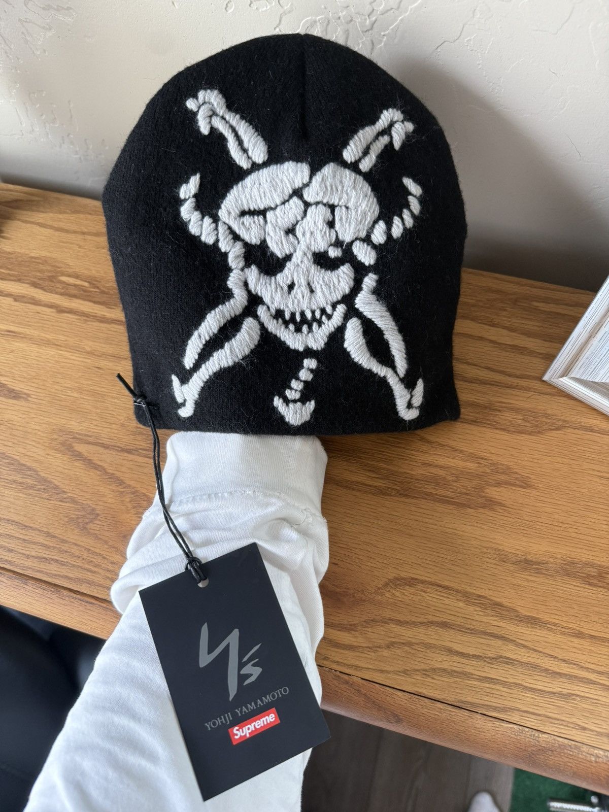 Supreme/Y's Skull Beanie ヨウジヤマモト Yohji Yamamoto Supreme Beanie | Grailed