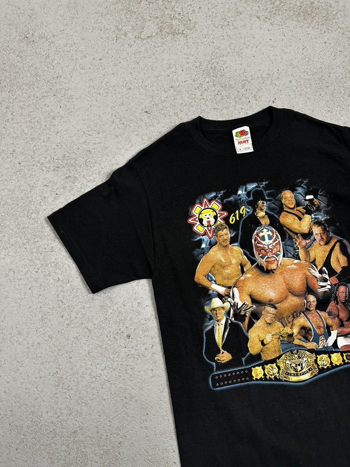 WWE Vintage 00s Wrestlemania WWE Rey Mysterio Undertaker T-Shirt Size US S / EU 44-46 / 1 - 4 Thumbnail