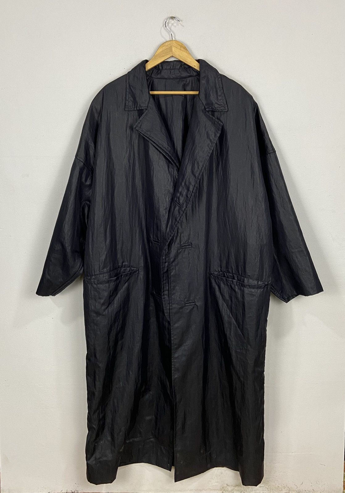 Issey Miyake × Other 80s Issey miyake Nylon Trench Interior Vest Jacket Size US M / EU 48-50 / 2 - 6 Thumbnail