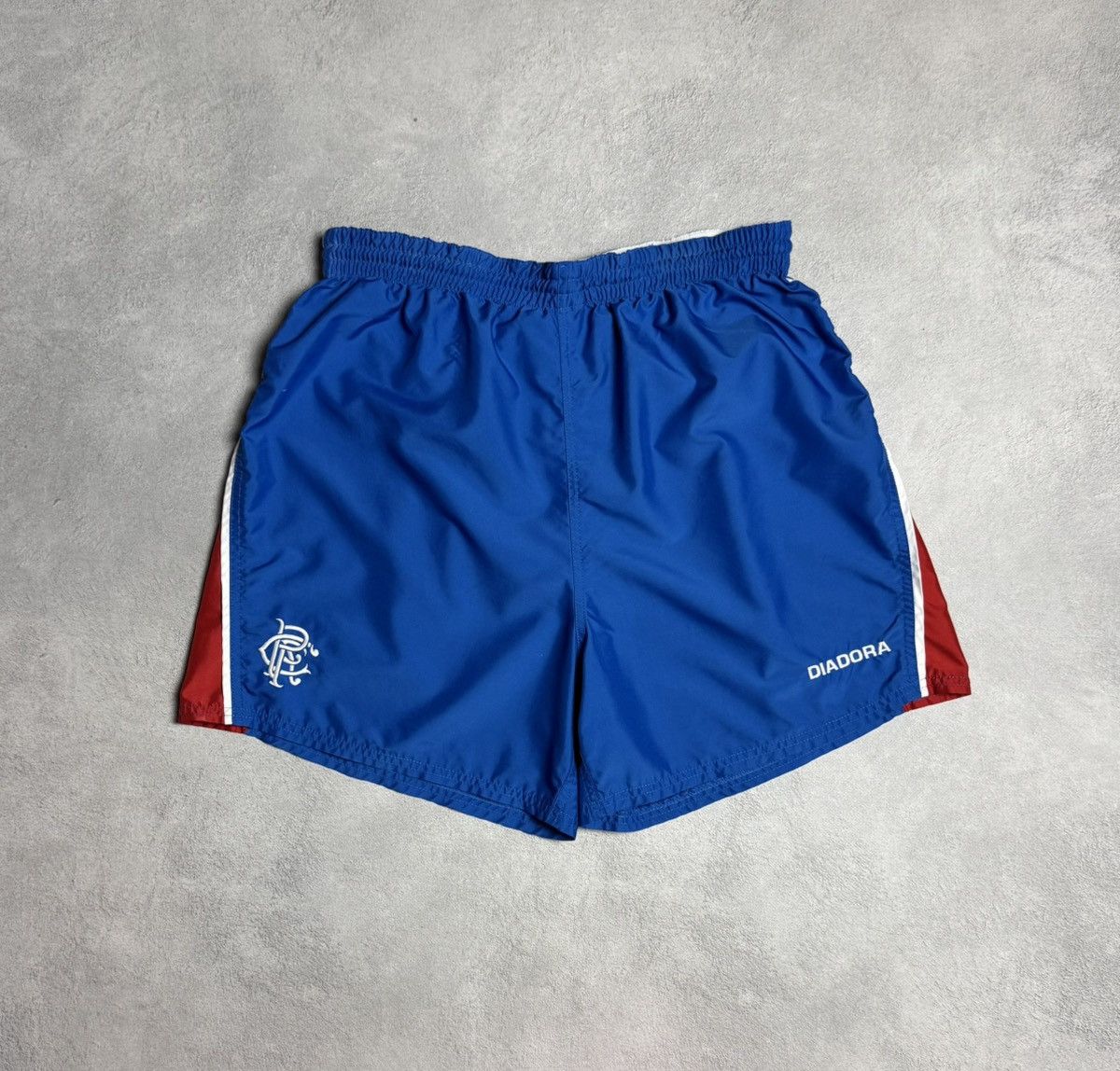Diadora Glasgow Rangers 2003 2005 Home Football Shorts Diadora Size US 34 / EU 50 - 1 Thumbnail