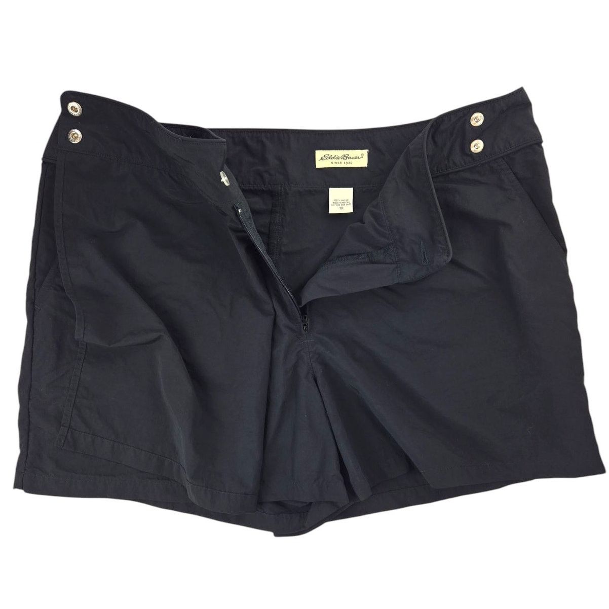 Eddie Bauer Eddie Bauer | Black, Nylon, Skort | Size 18 Size 36" / US 14 / IT 50 - 2 Thumbnail