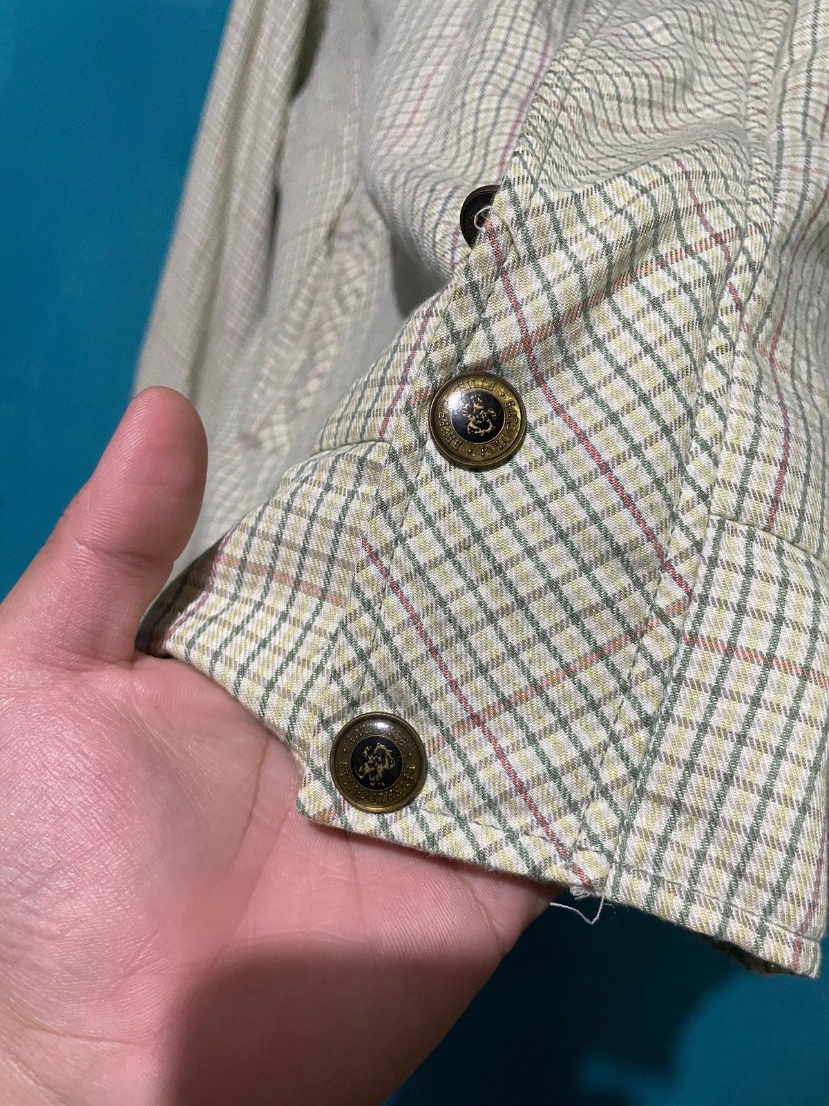 Beverly Hills Polo Club × Polo Ralph Lauren × Vintage Beverly Hills Polo Club Vintage WorkJacket Size US L / EU 52-54 / 3 - 3 Thumbnail