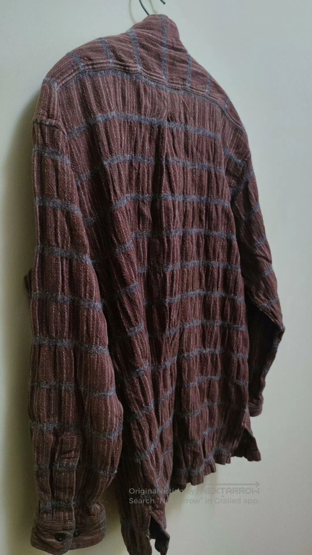 Issey Miyake Issey Miyake Archive Plaid Wool Shirt. Size US M / EU 48-50 / 2 - 5 Thumbnail