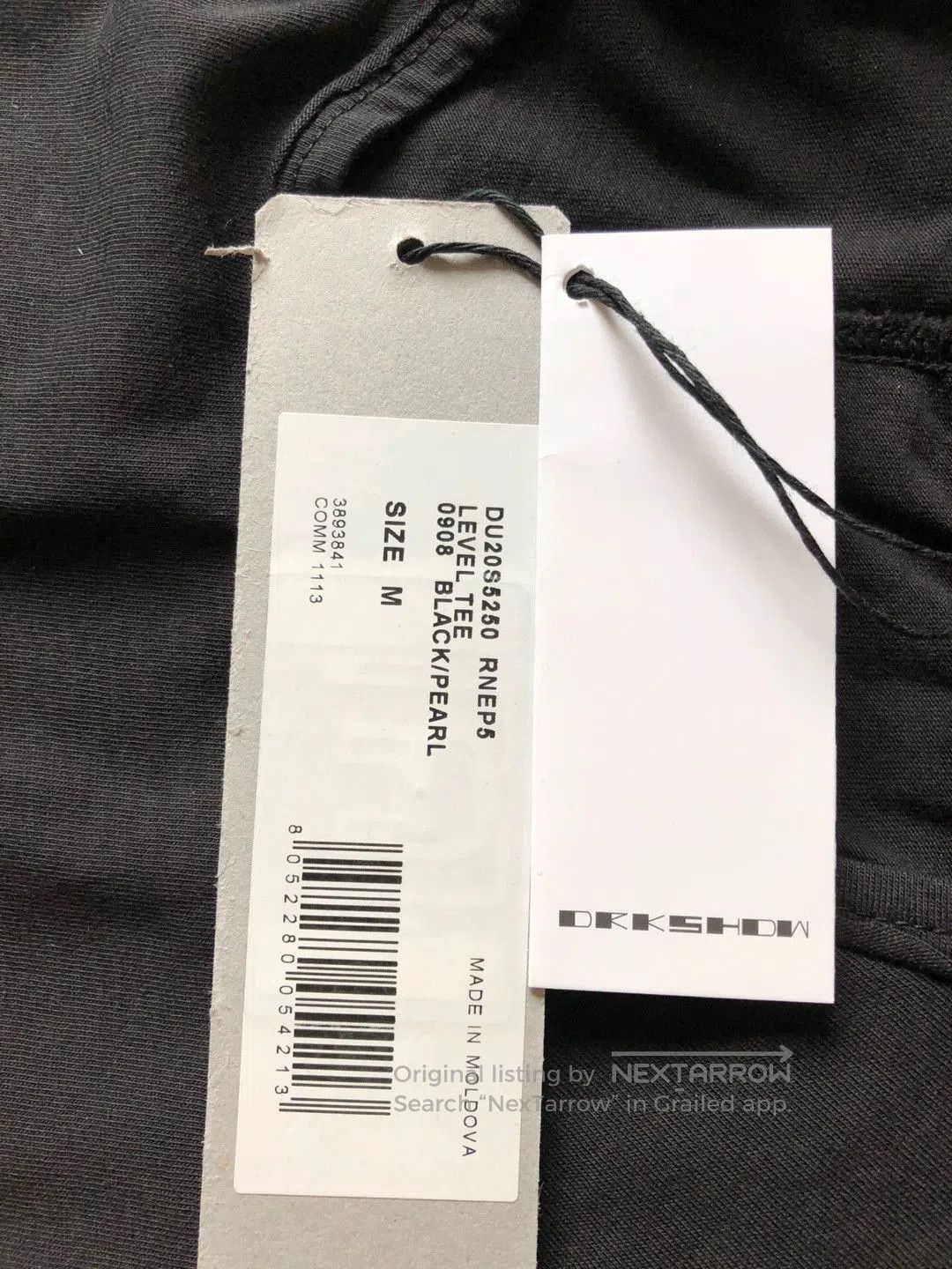 Rick Owens Rick Owens Black Short Sleeve T. Size US S / EU 44-46 / 1 - 4 Thumbnail