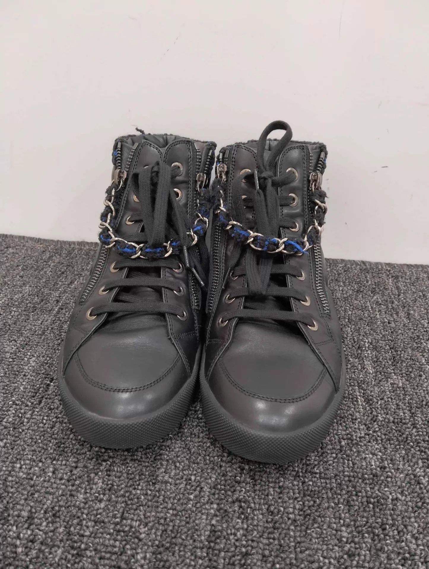 Chanel CHANEL high-top boots 37 95% new Size US 6.5 / IT 36.5 - 4 Thumbnail