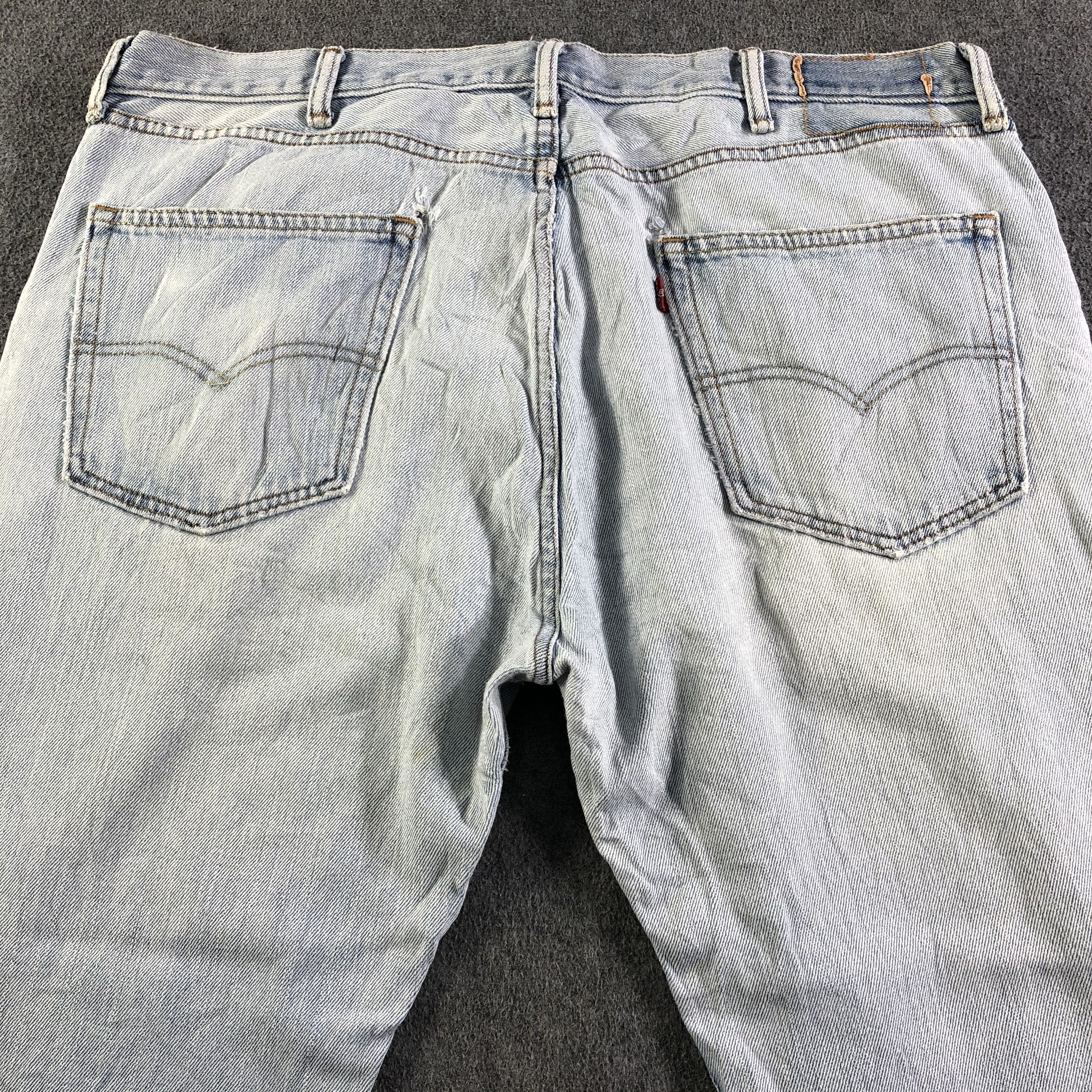 Levi's Vintage Light Wash Levis 505 Jeans-J4253 Size US 40 / EU 56 - 4 Thumbnail
